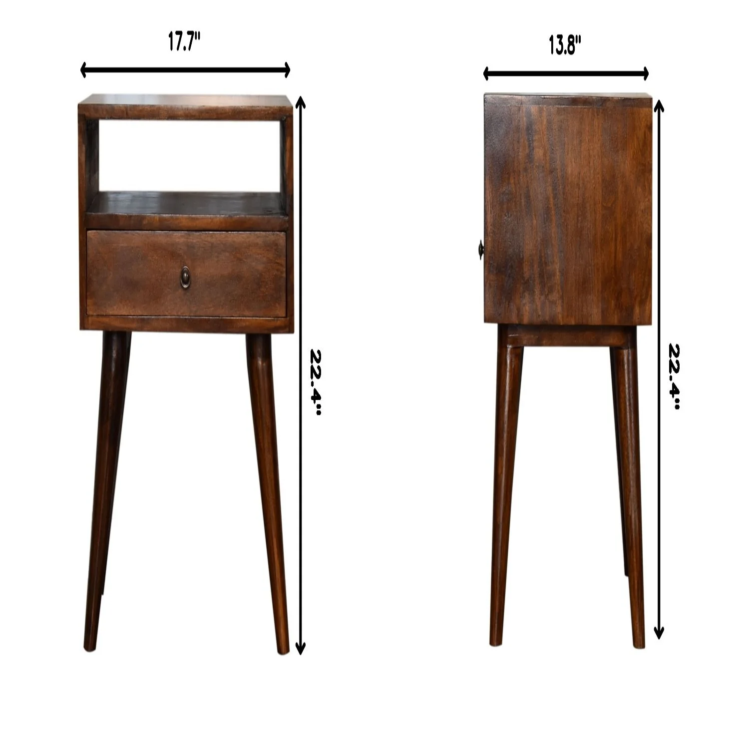 Nightstand - Chestnut - Image 6