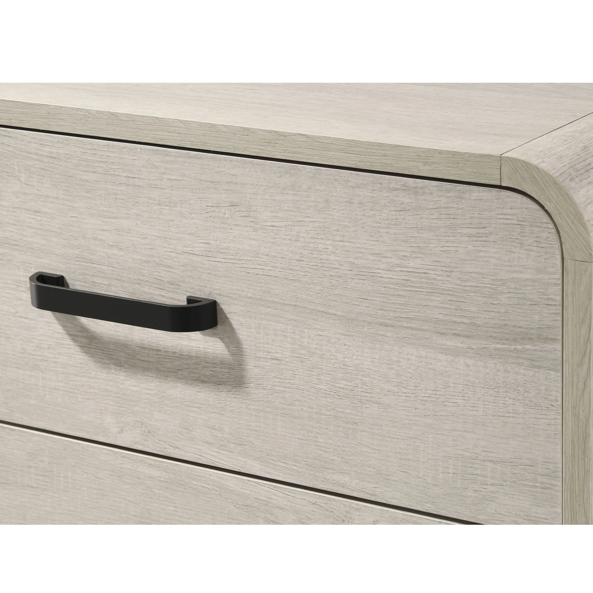 Nightstand With 2 Drawers, Ample Storage Space - Antique White - Image 2