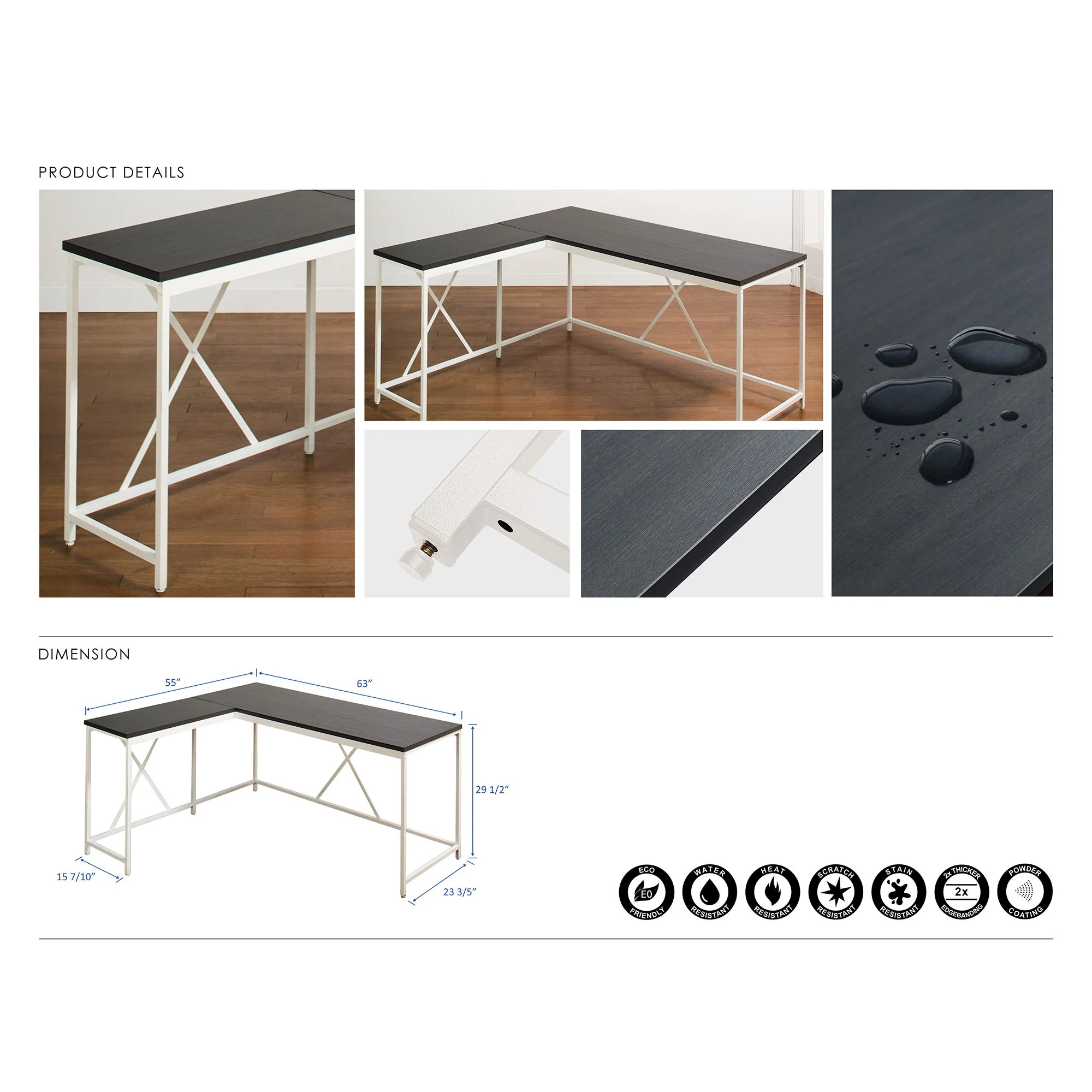 Olympus - Corner Desk - Image 5