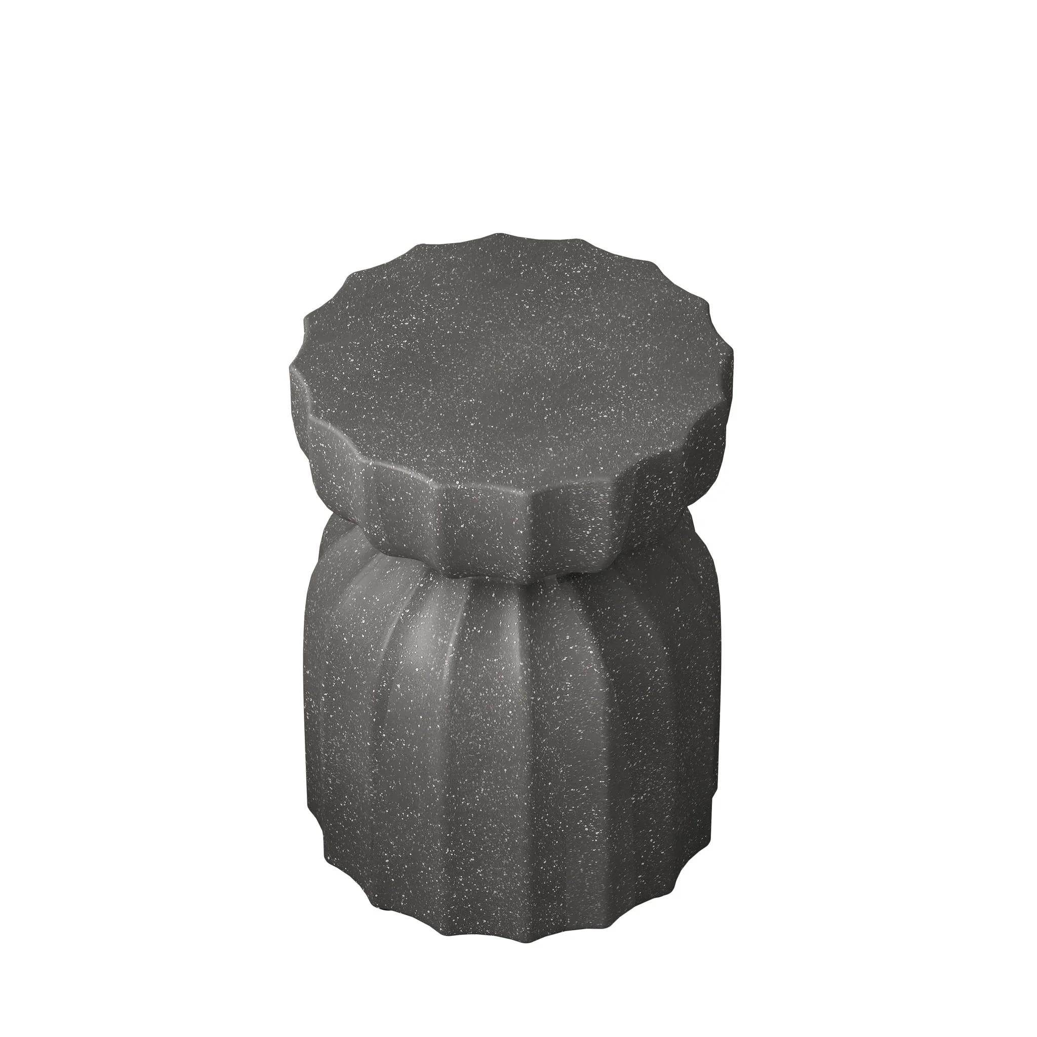 Outdoor And Indoor Waterproof Coffee Table (Set of 2) - Gray - Image 3
