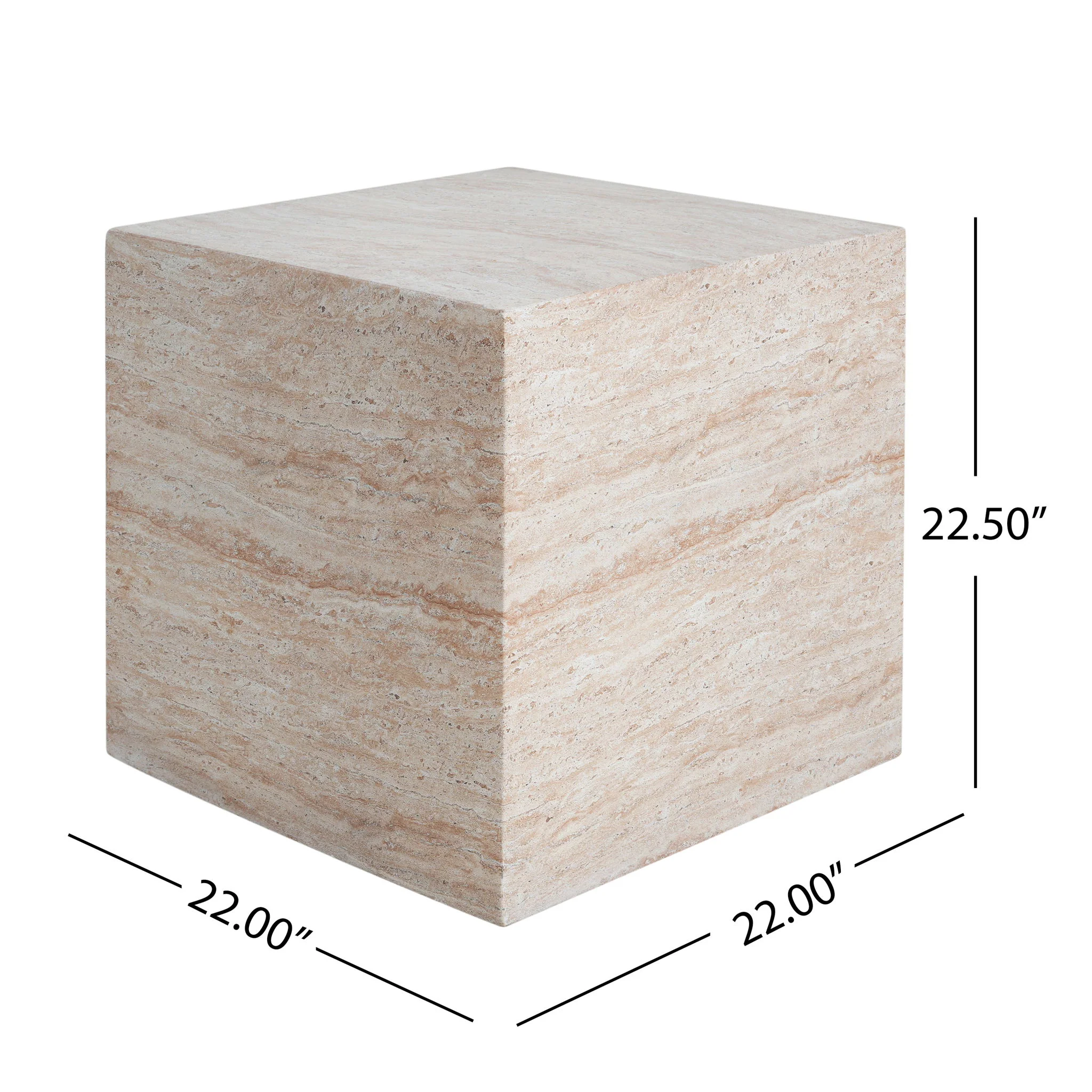 Outdoor / Indoor Square Lightweight Side Table - Image 18