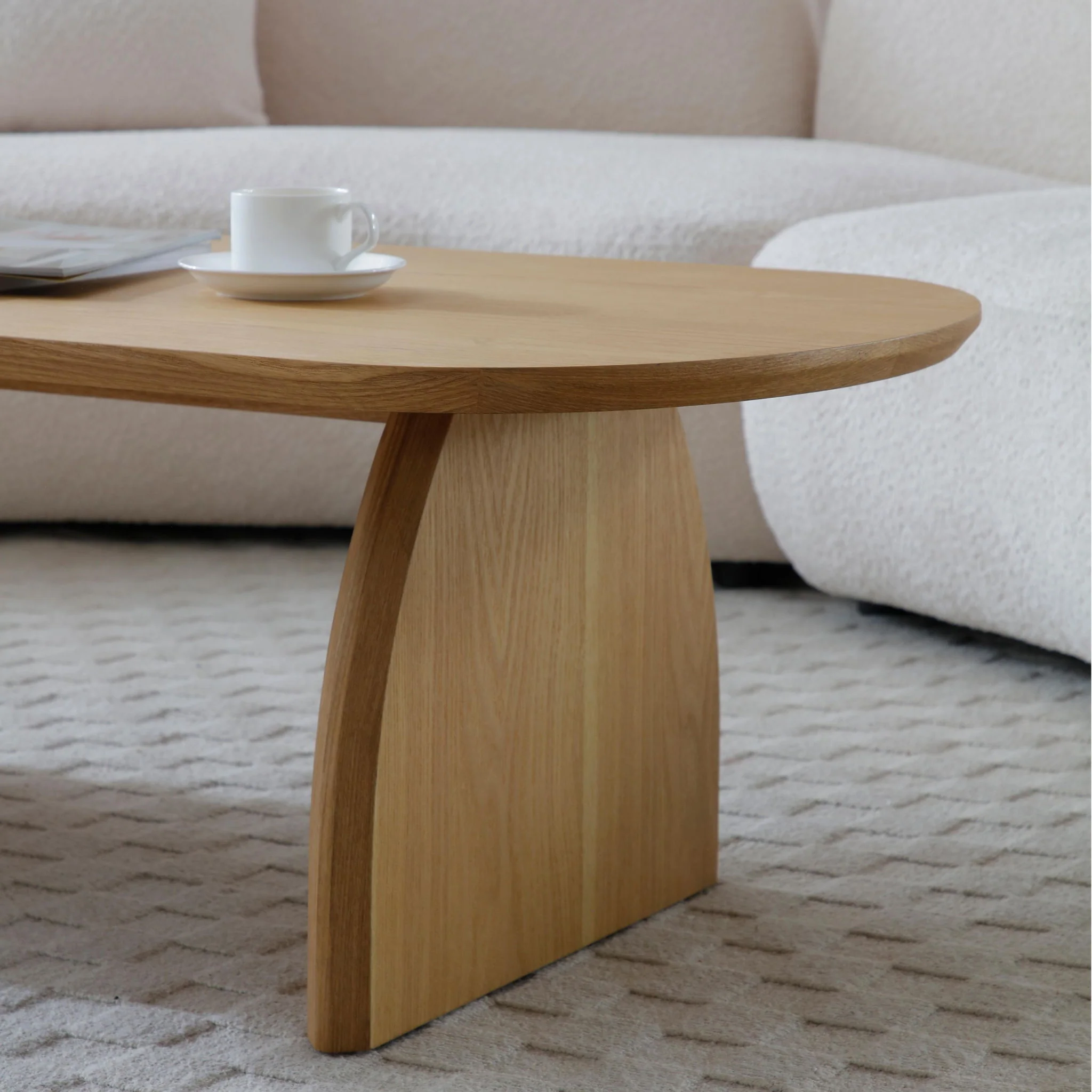 Oval Coffee Table For Living Room - Image 15