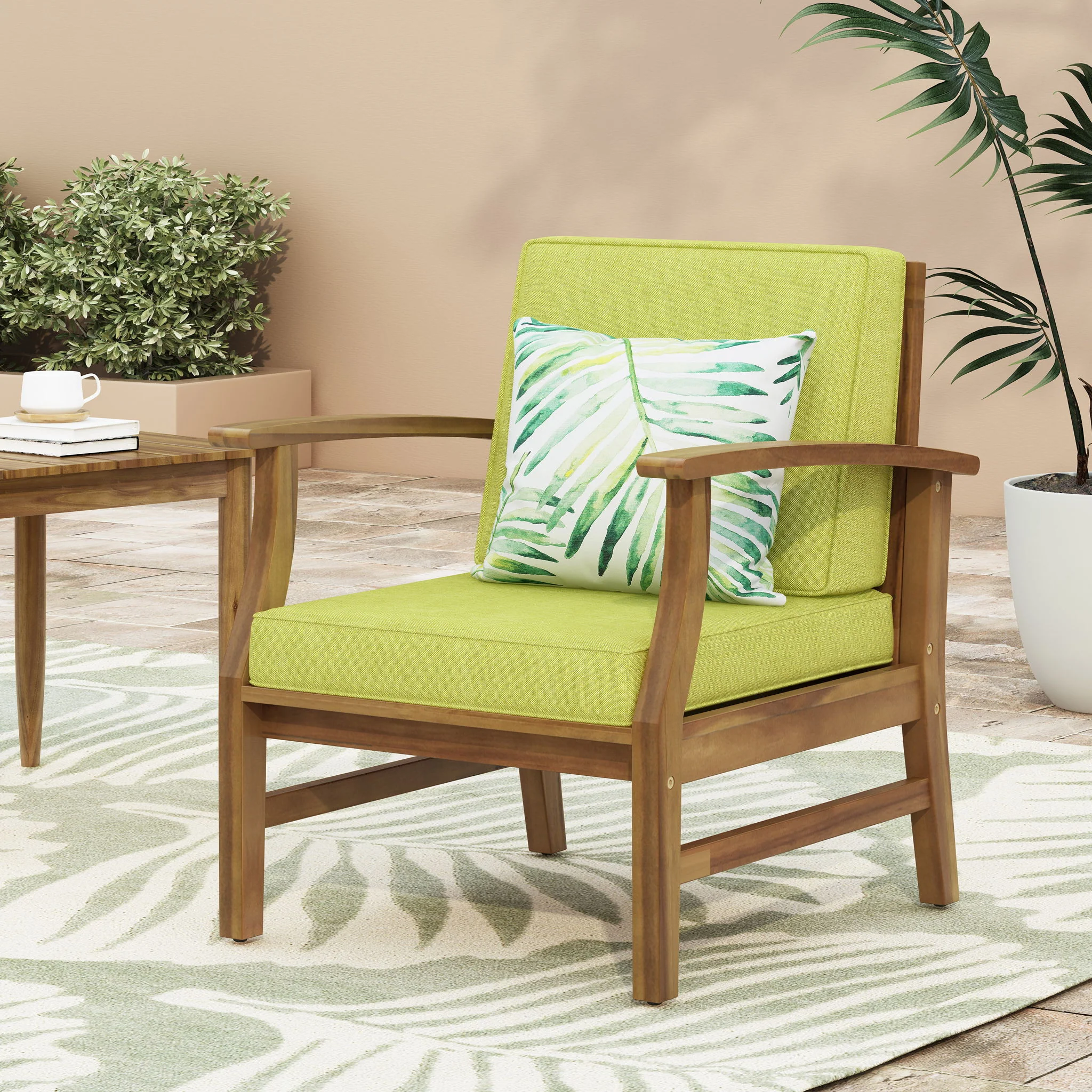Perla - Contemporary Club Chair With Water Resistant Cushionі - Image 25