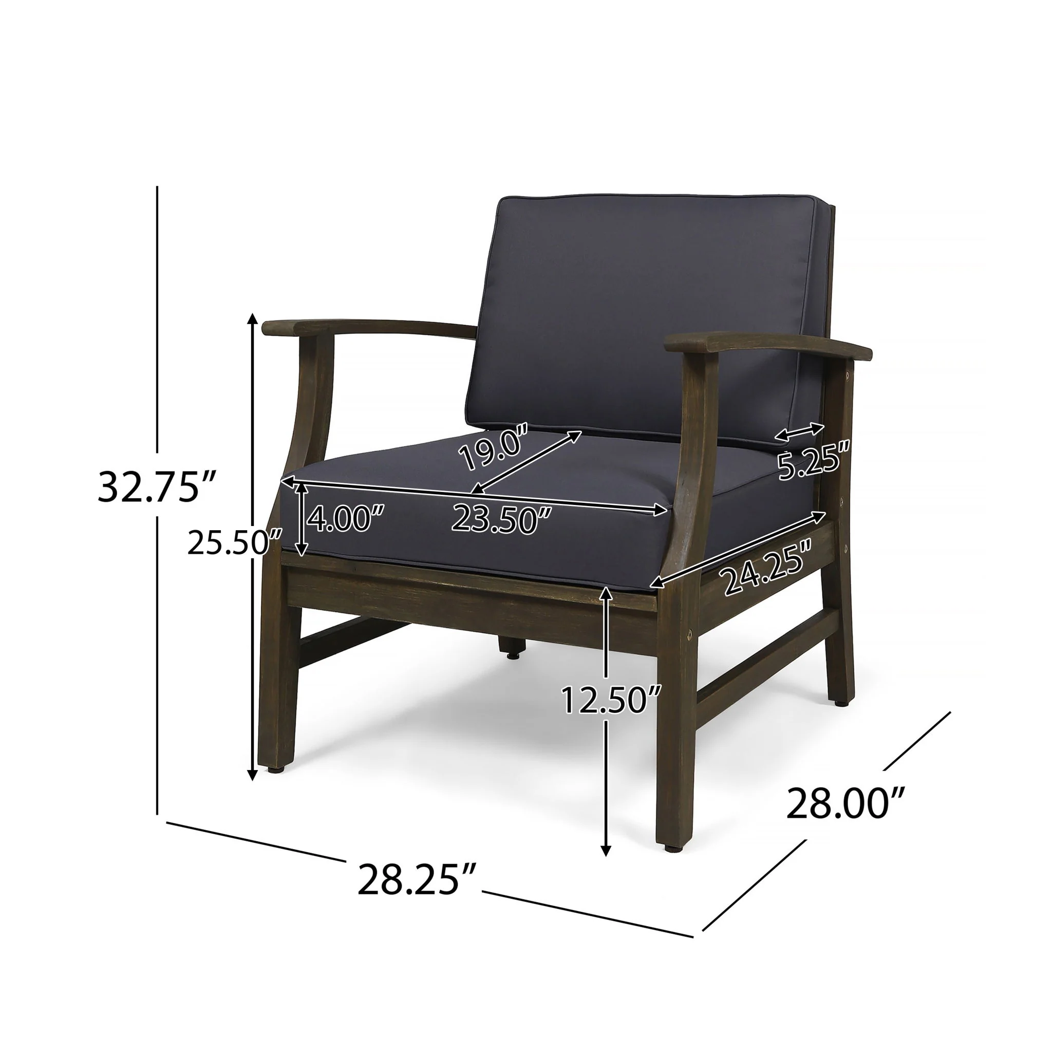 Perla - Contemporary Club Chair With Water Resistant Cushionі - Image 42