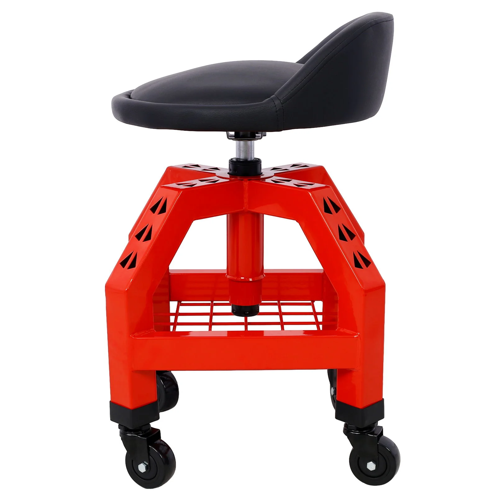 Pneumatic 360 Degree Swivel Stool, Mechanics Rolling Creeper Seat, Heavy Duty Rolling Mechanics Stool, Shop Stool With Casters - Image 12