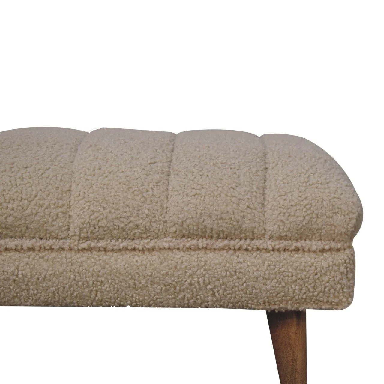 Puffer Bench - Beige - Image 3