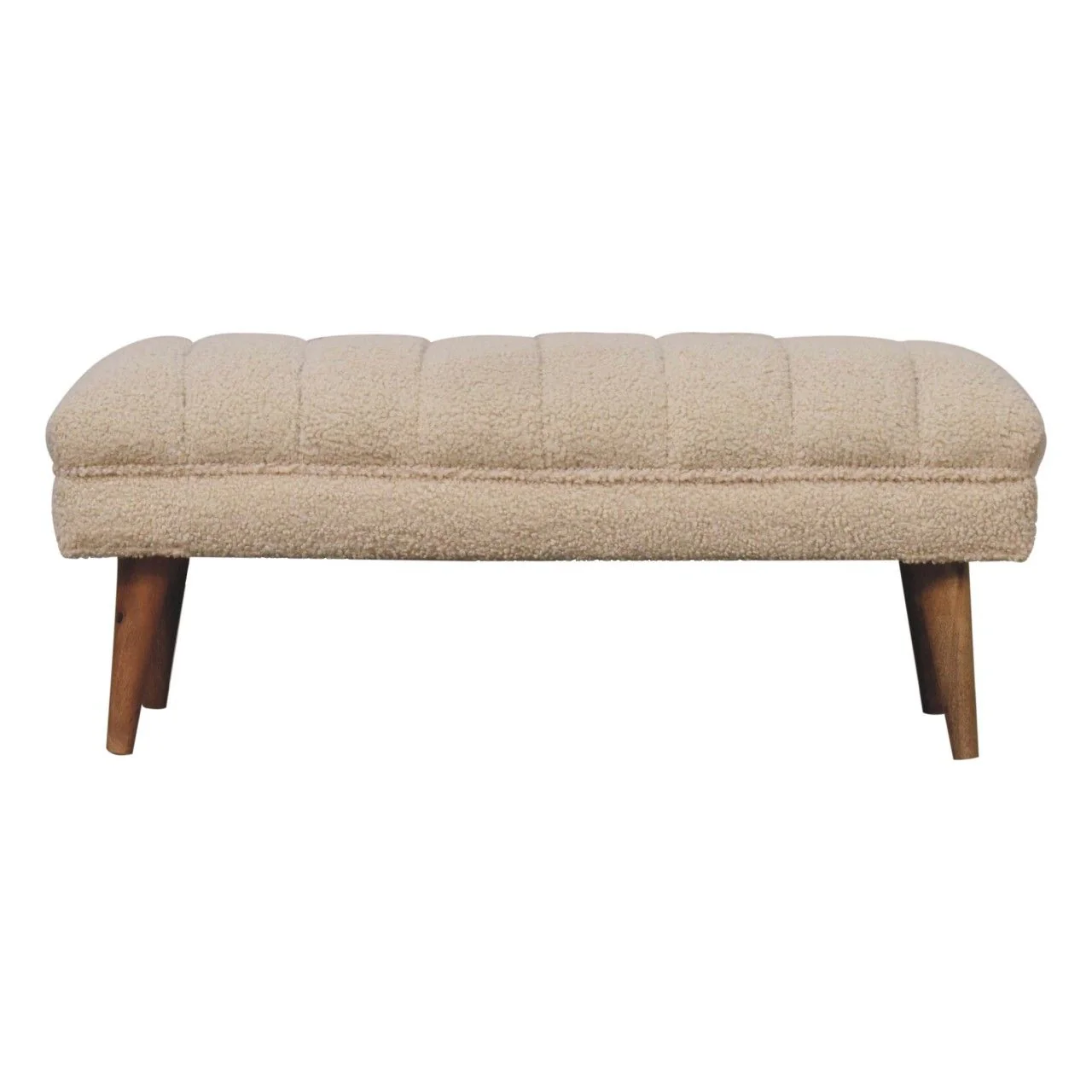Puffer Bench - Beige - Image 4