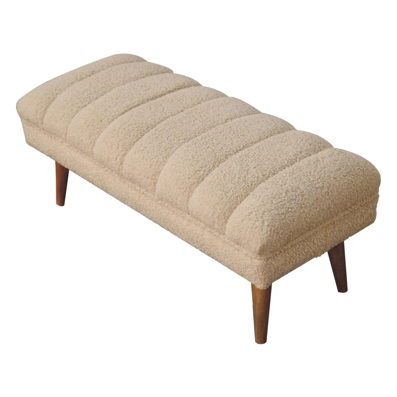 Puffer Bench - Beige - Image 7