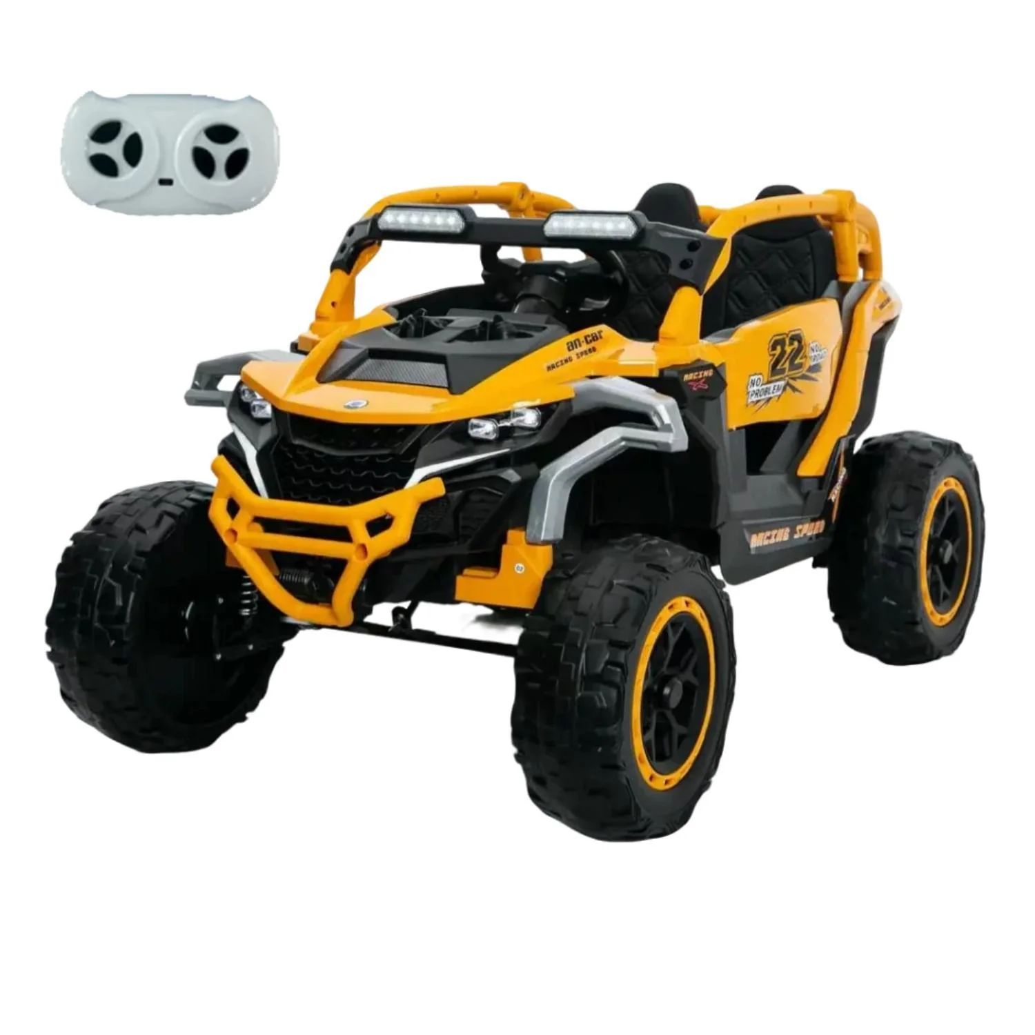Ride On Kids Electric Truck With Remote Control, Front & Rear Suspension - Image 2