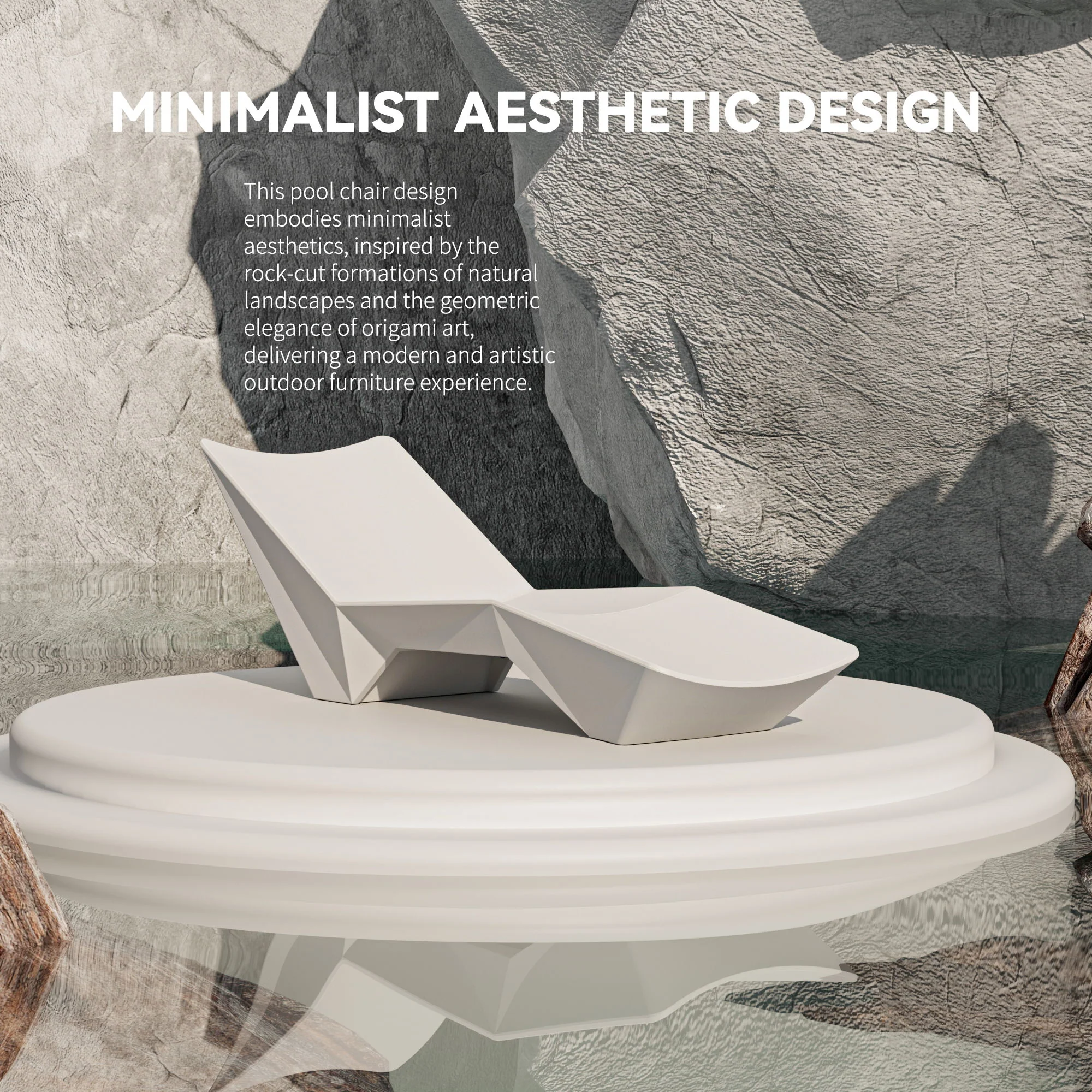 S - Shaped Pool Lounger, Ergonomic Design - Image 16