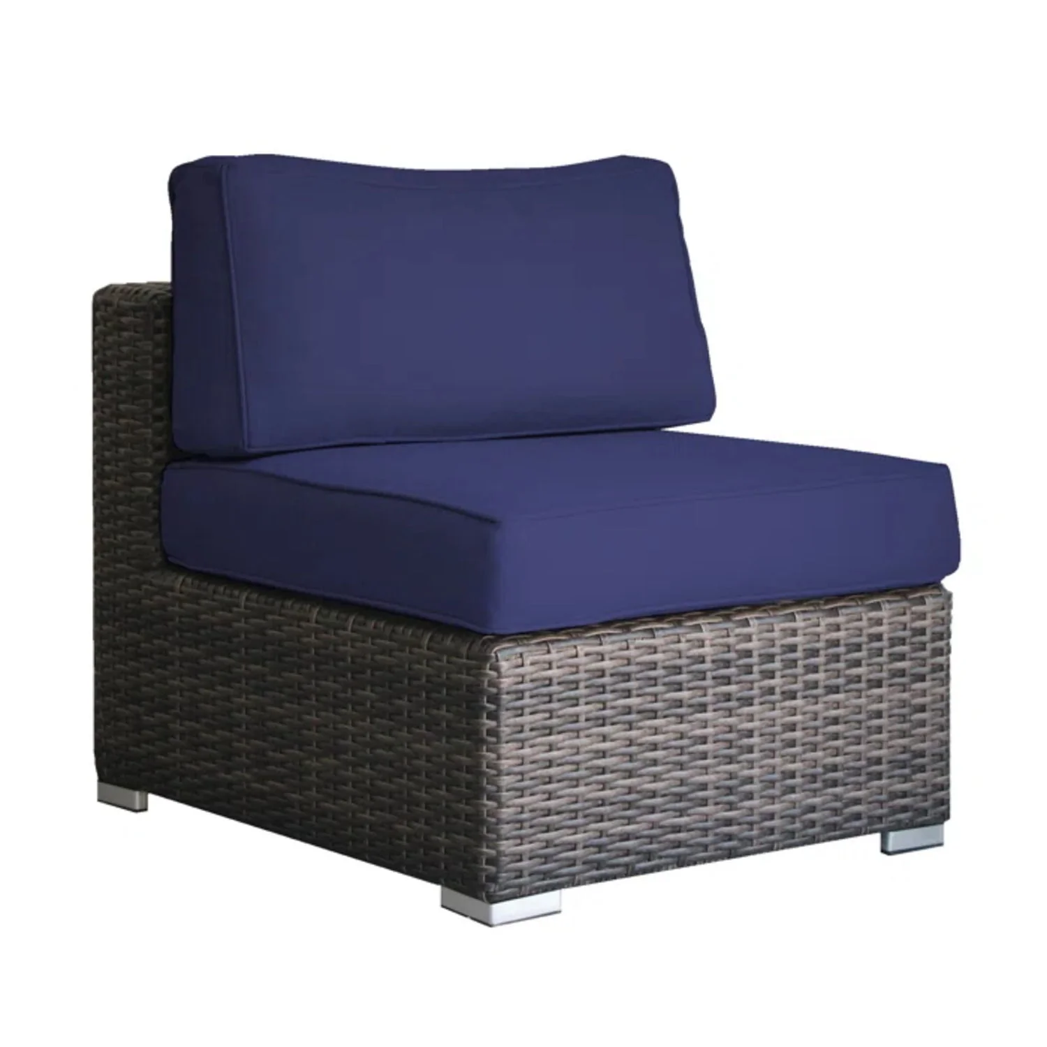 Seating Set With Cushions Handcrafted Wicker Design - Image 31