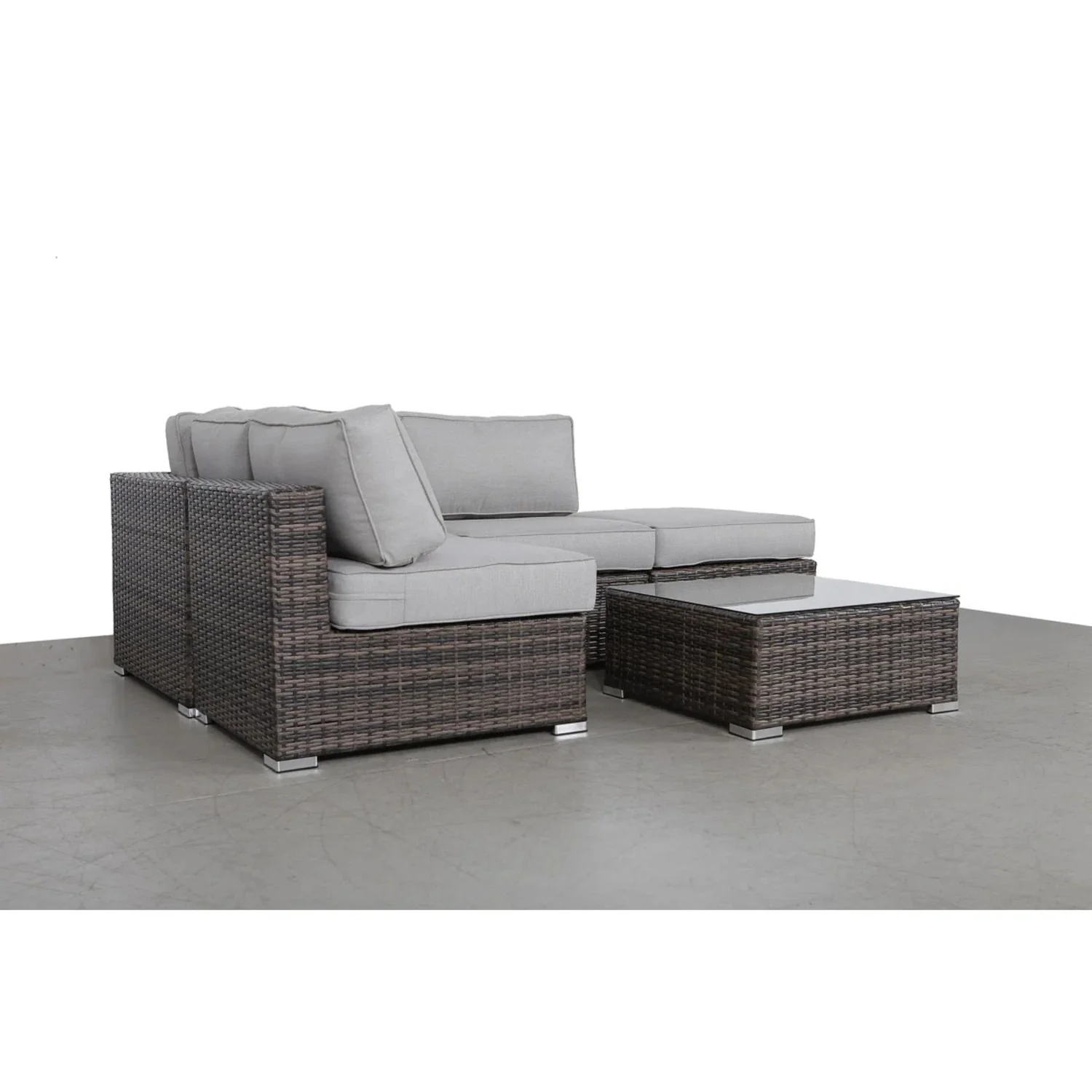 Seating Set With Cushions Handcrafted Wicker Design - Image 78