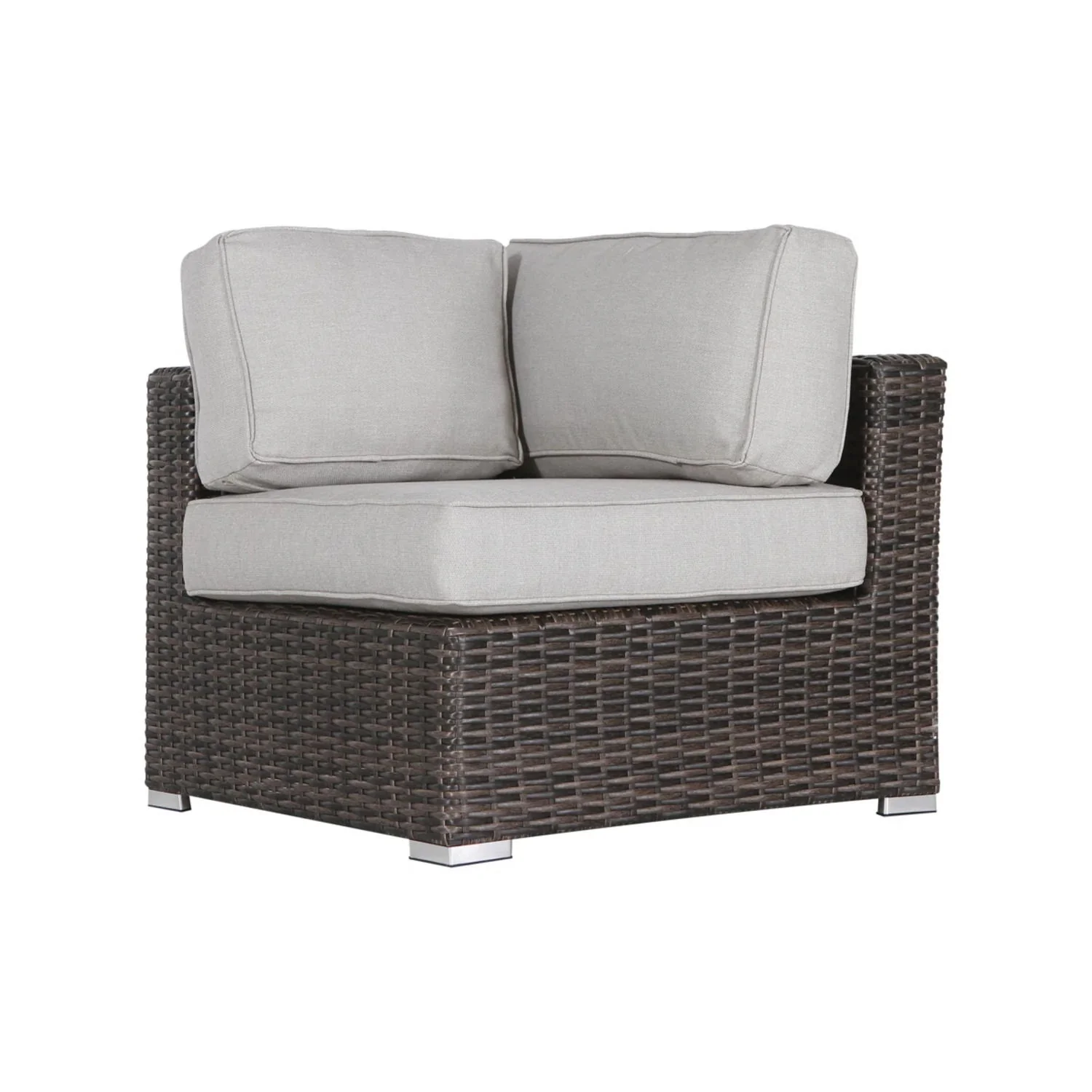 Seating Set With Cushions Handcrafted Wicker Design - Image 84