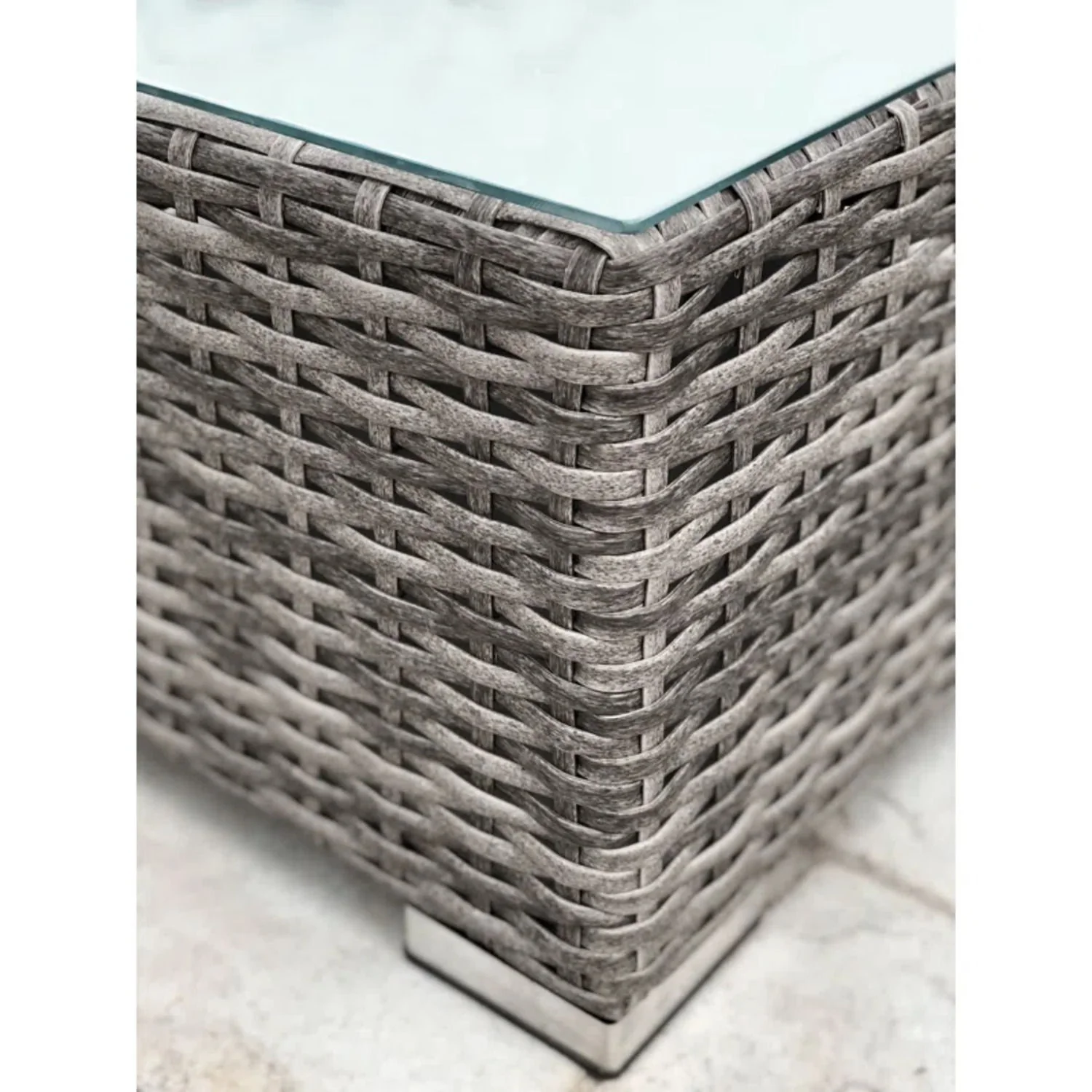 Seating Set With Cushions Handcrafted Wicker Design - Image 94