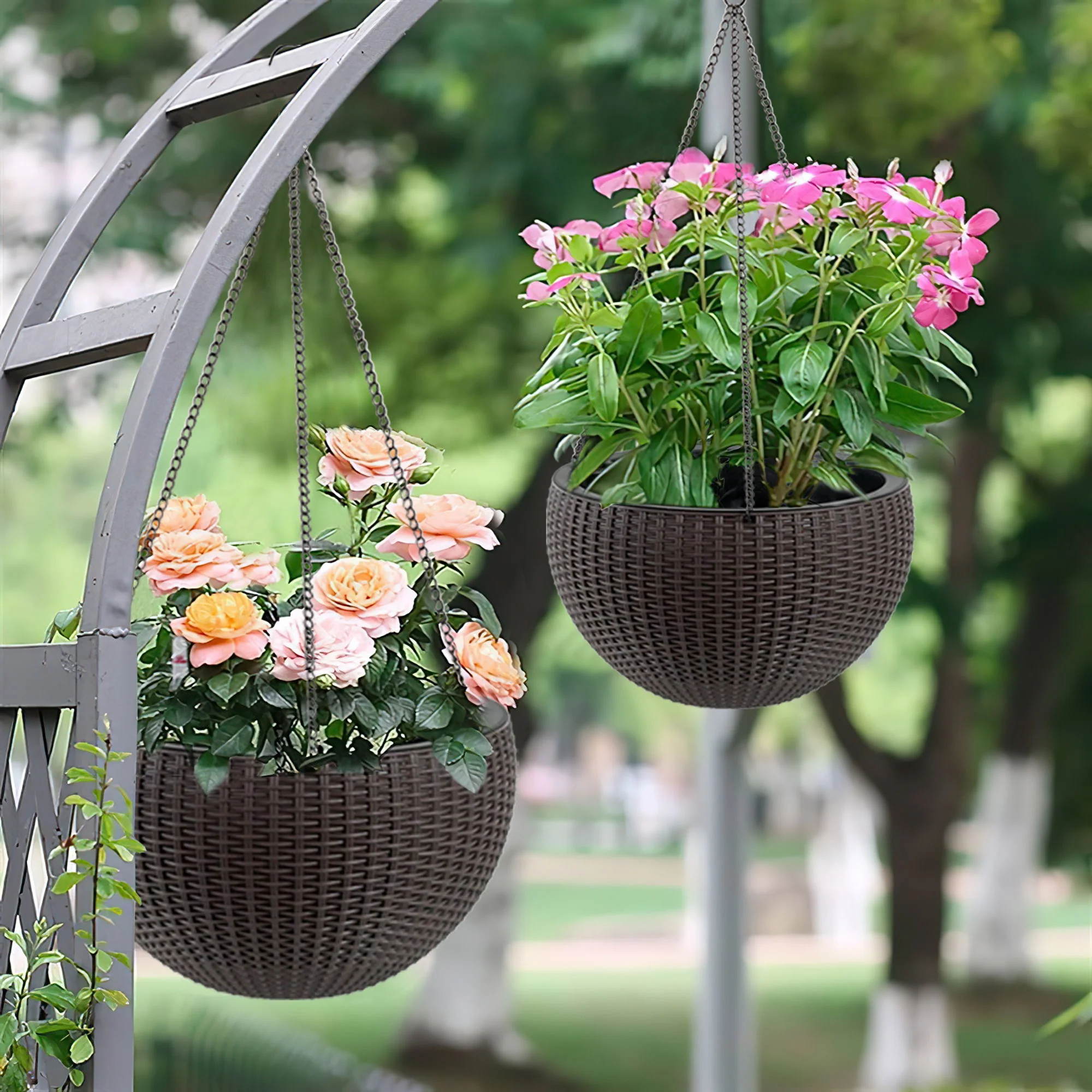 Self Watering Hanging Planter - Image 14
