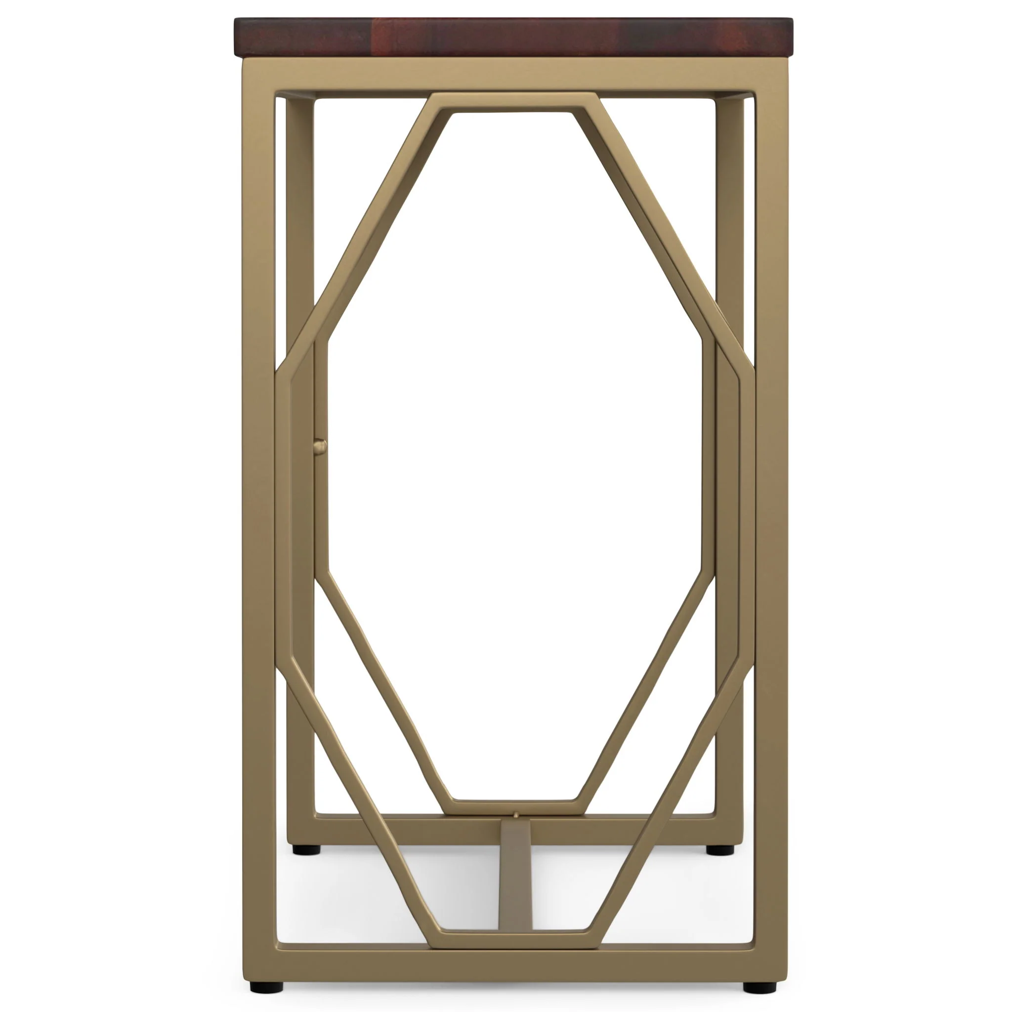Selma - Handcrafted Metal And Wood Accent Table - Image 13