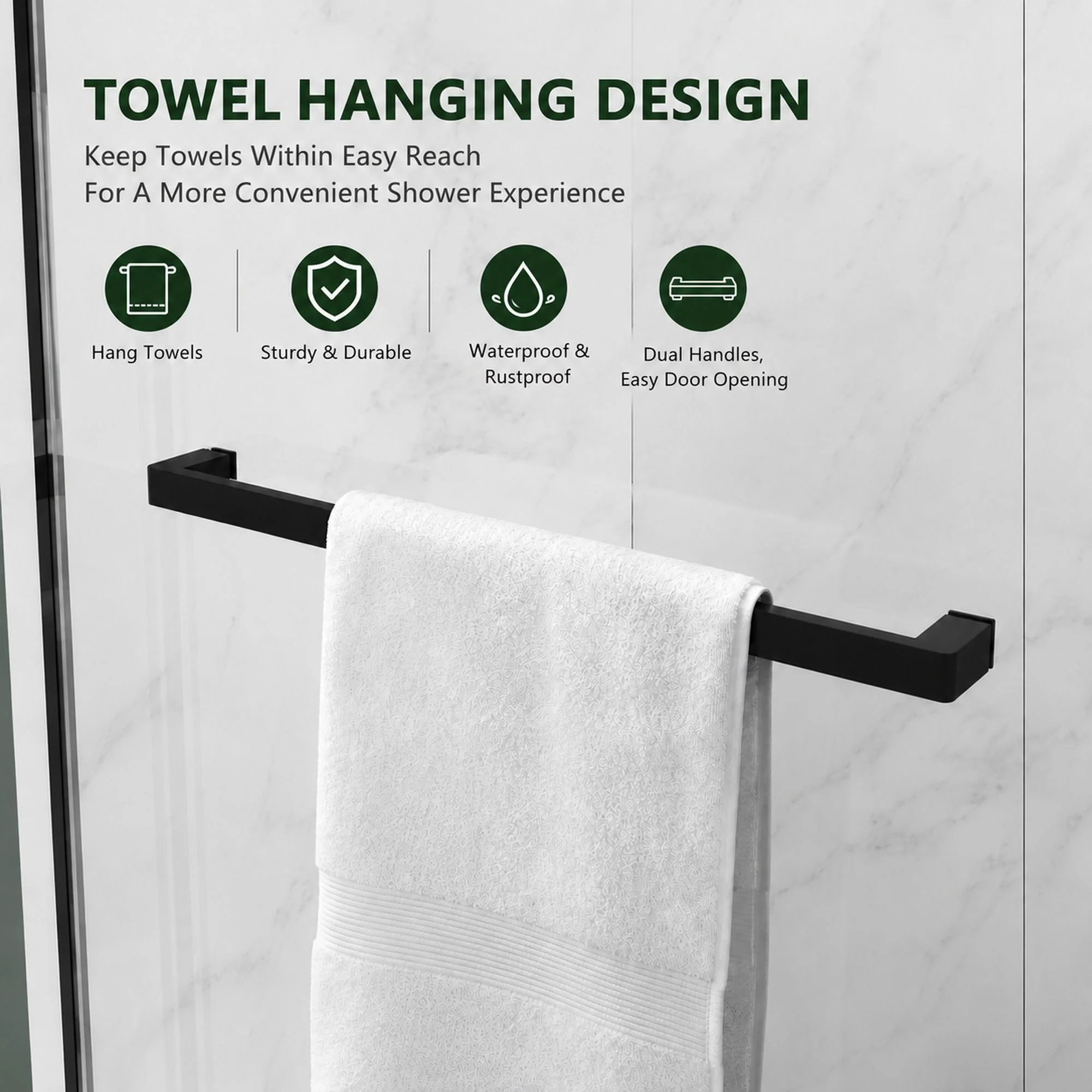 Semi-Frameless Double Sliding Shower Door - Image 6