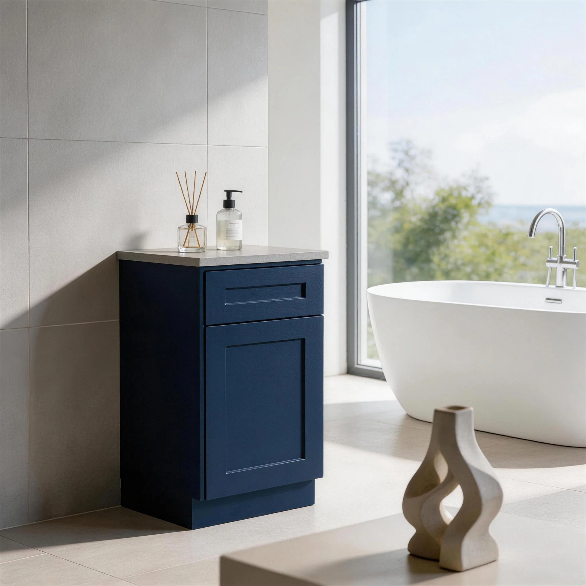 Shaker Base Cabinet & Soft-Close Door And Drawer - Image 14