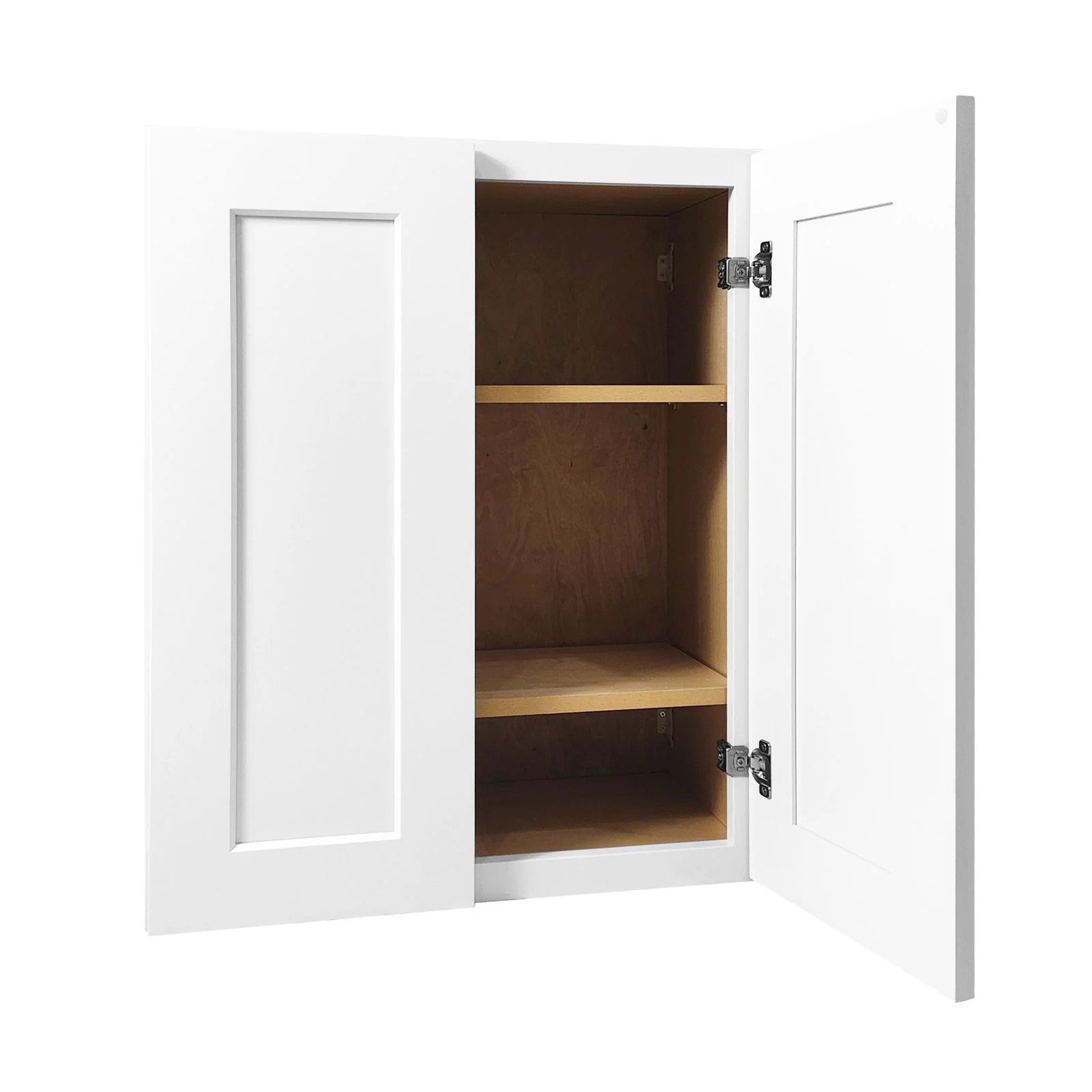 Shaker Wall Cabinet With Soft Close Hinges, Adjustable Shelves, Double Door - Image 43