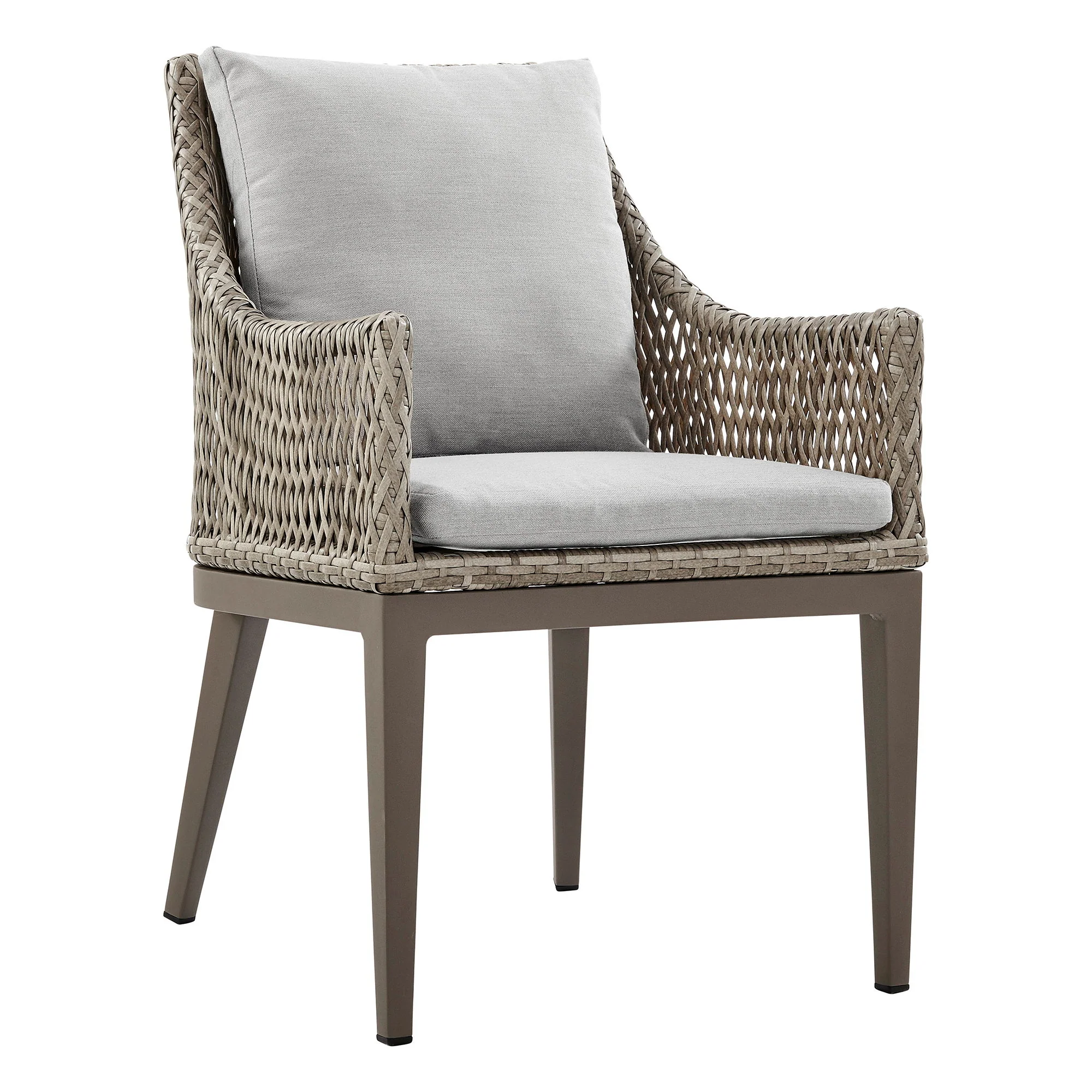 Silvana - Aluminum Outdoor Dining Set - Image 8