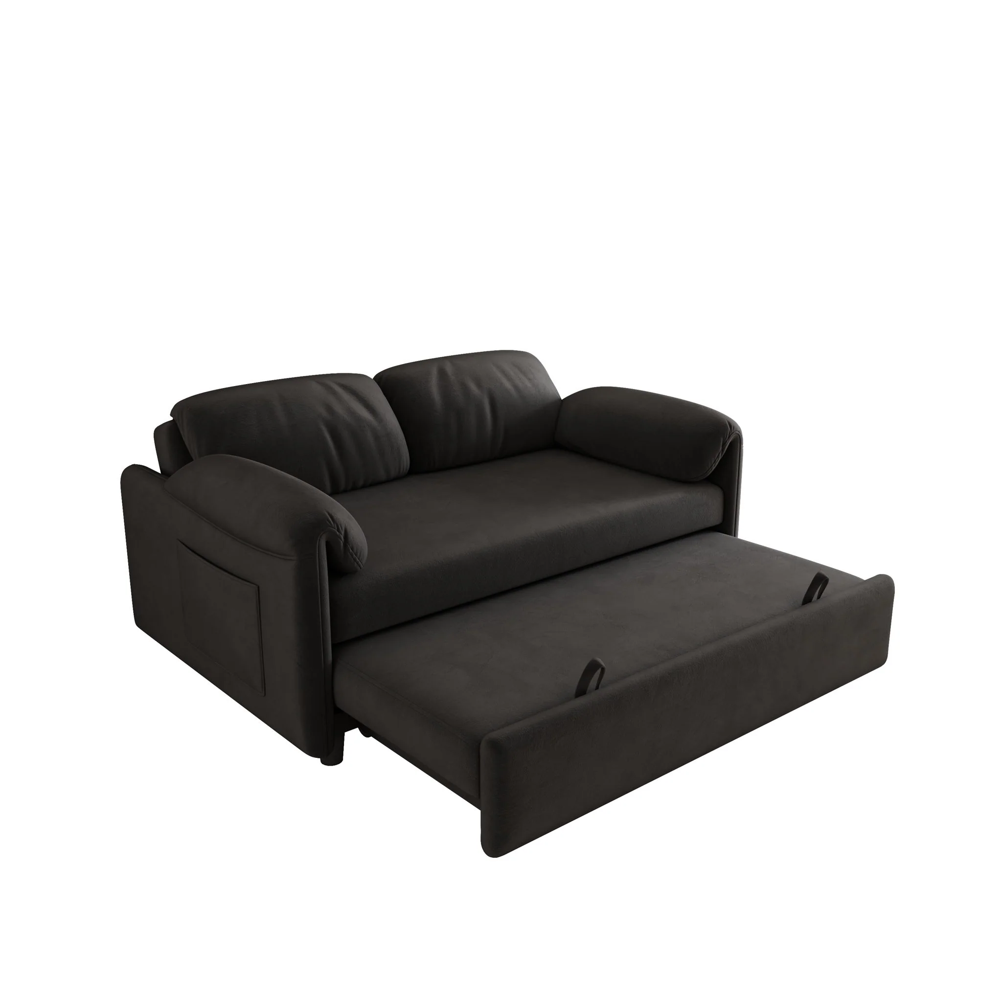 Sofa, Dual Purpose Lounge With Retractable Queen Size Bed - Image 2