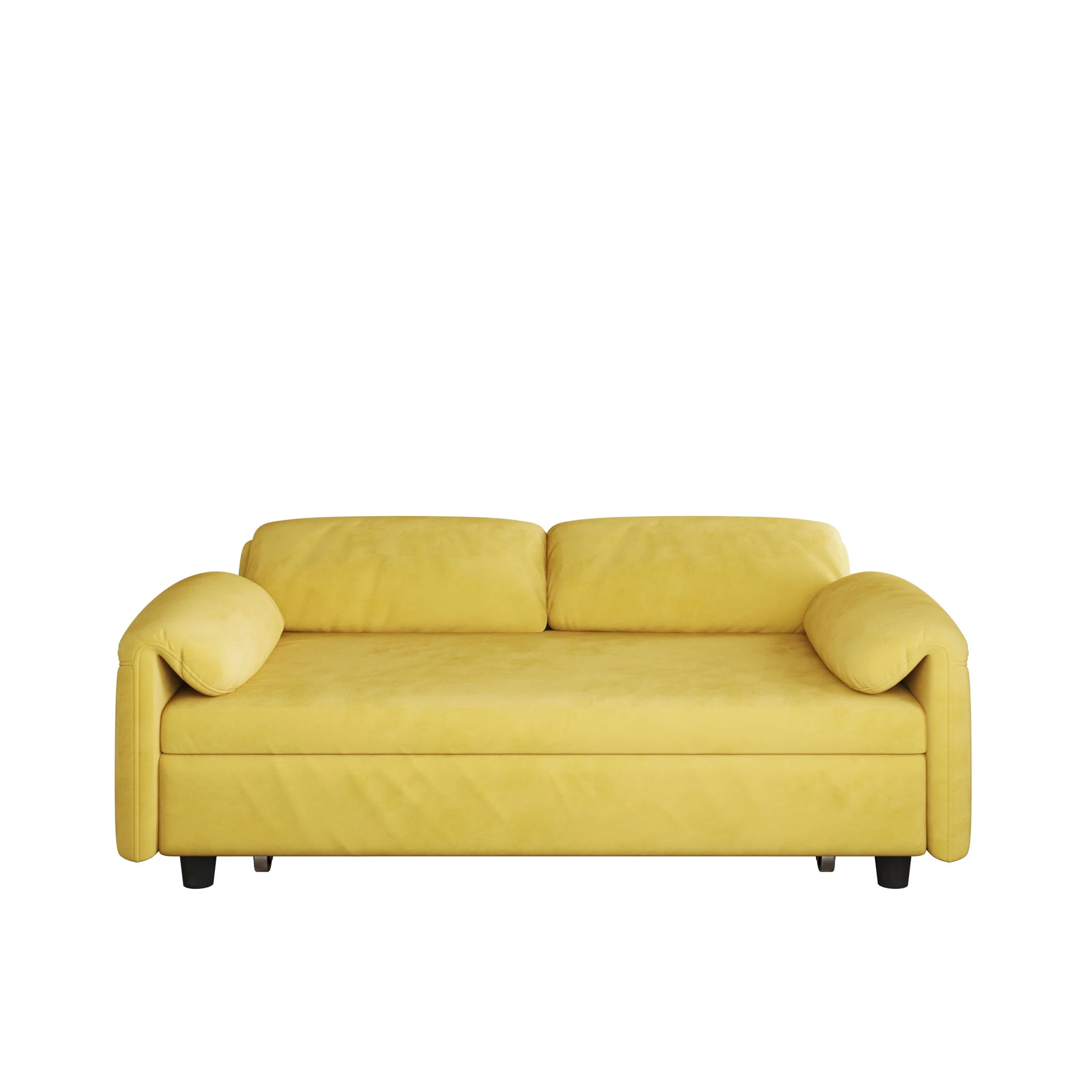 Sofa, Dual Purpose Lounge With Retractable Queen Size Bed - Image 3