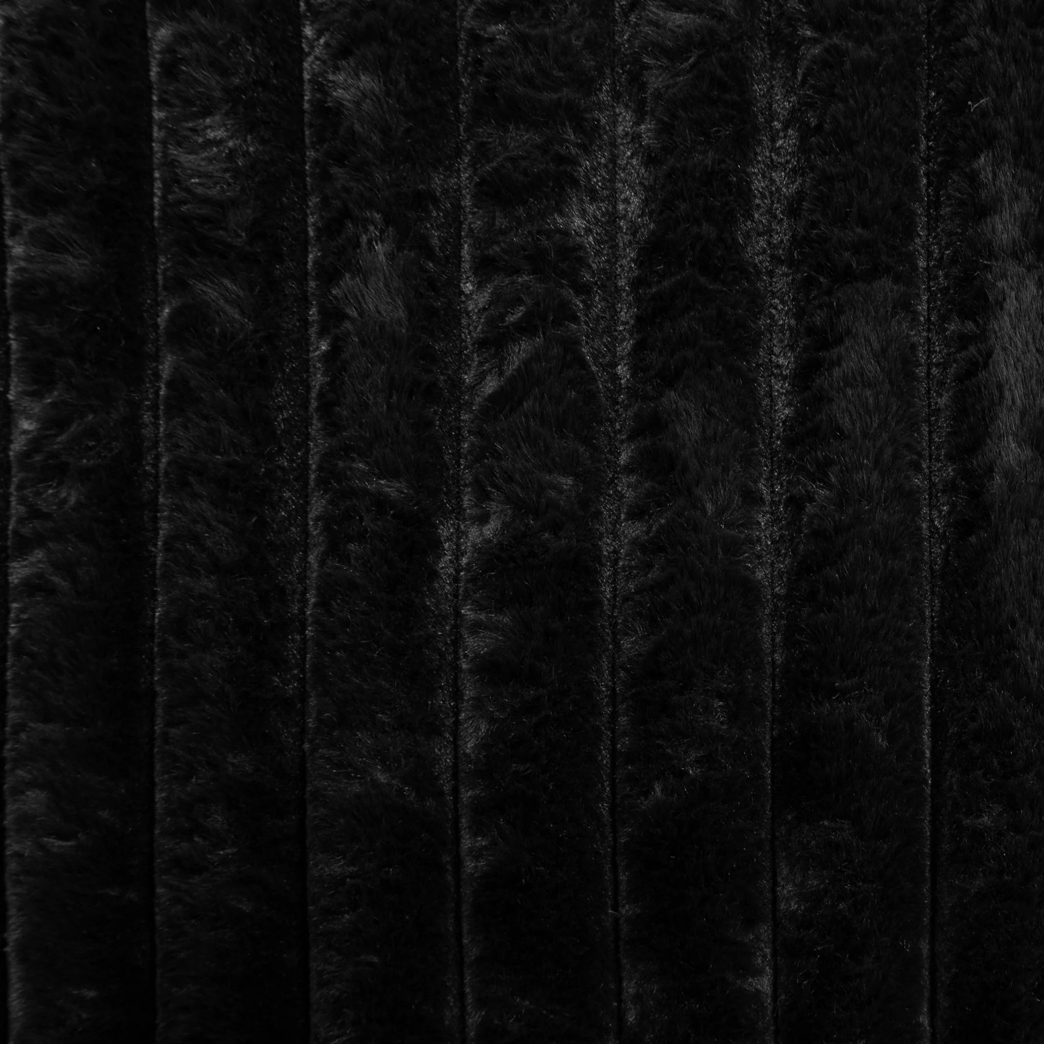 Soft Upholstered Ottoman - Black - Image 6