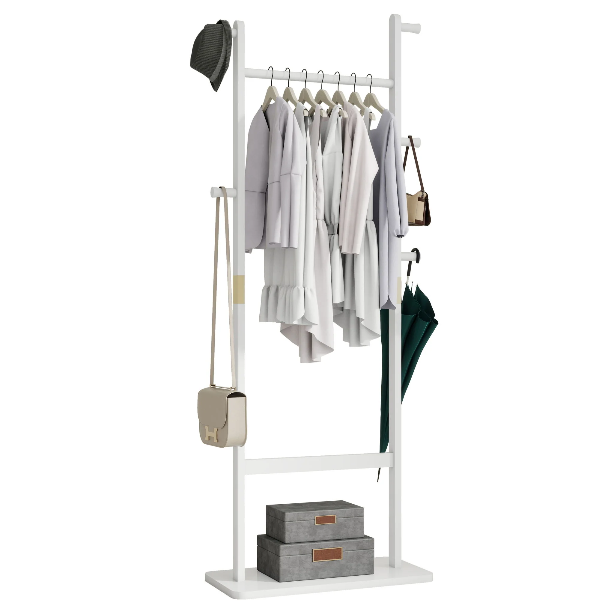 Solid Wood Simple Hat Rack - Image 18