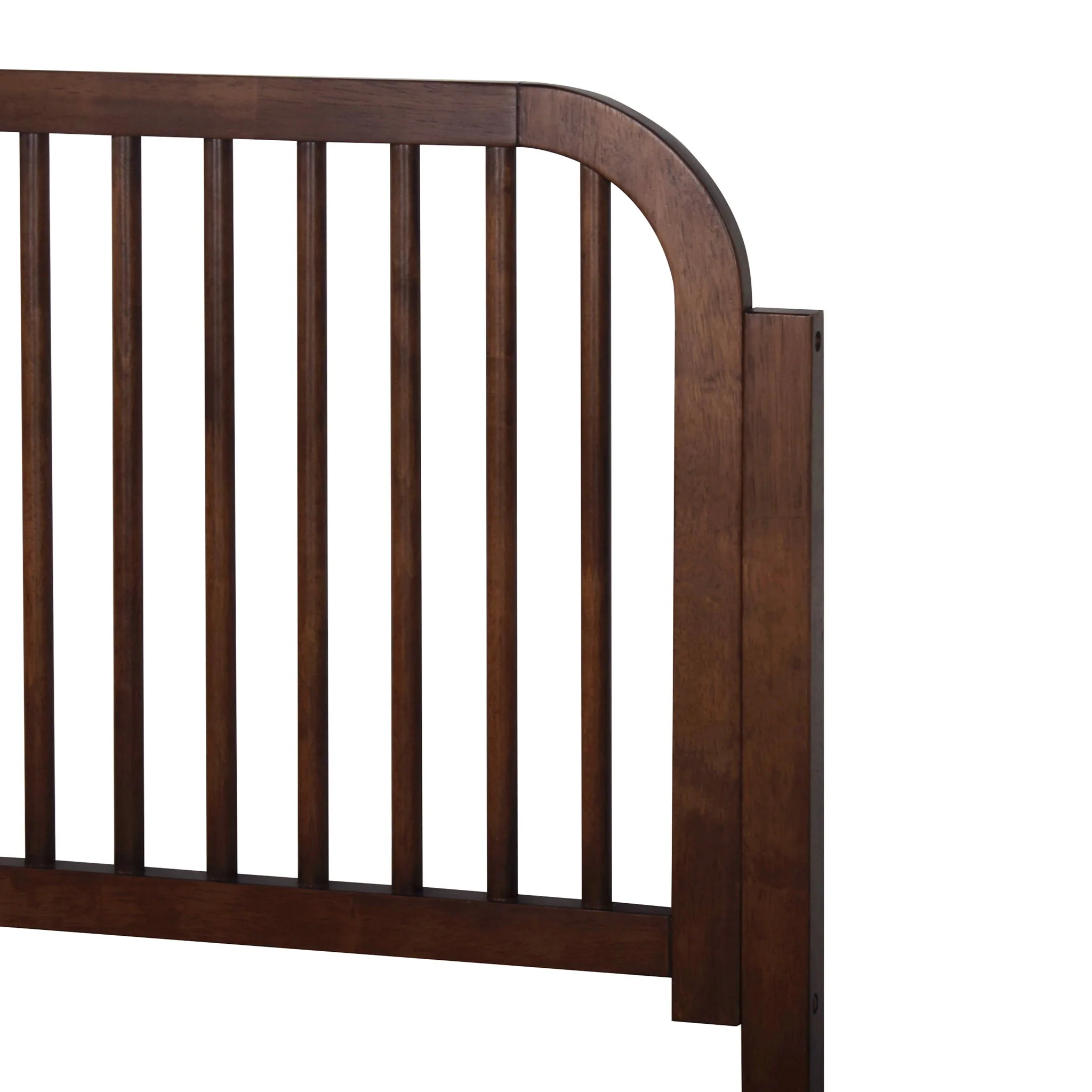 Soma - 5/0 Platform Spindle Queen Bed - Walnut - Image 4