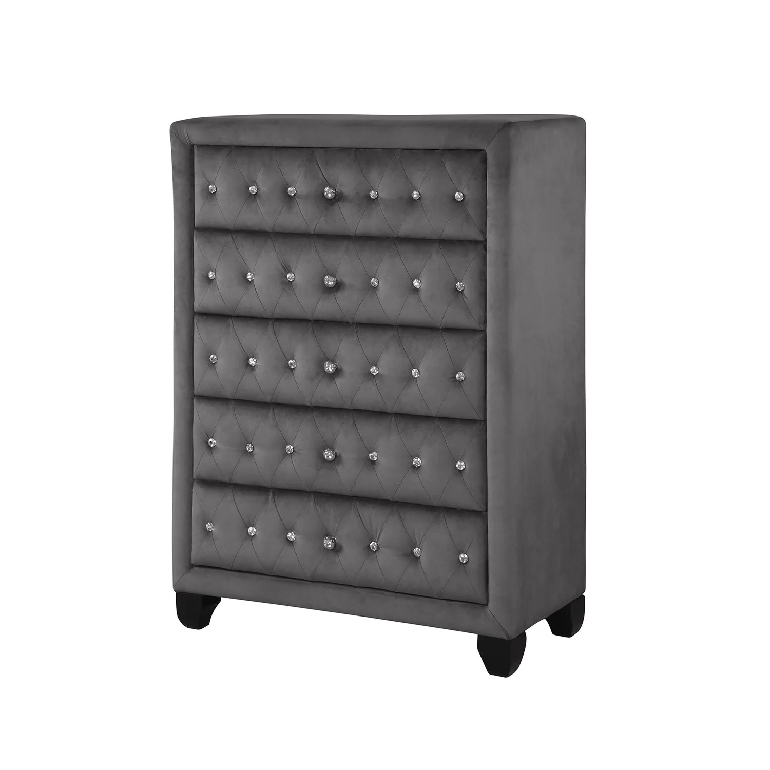Sophia - 5 Drawer Chest - Gray