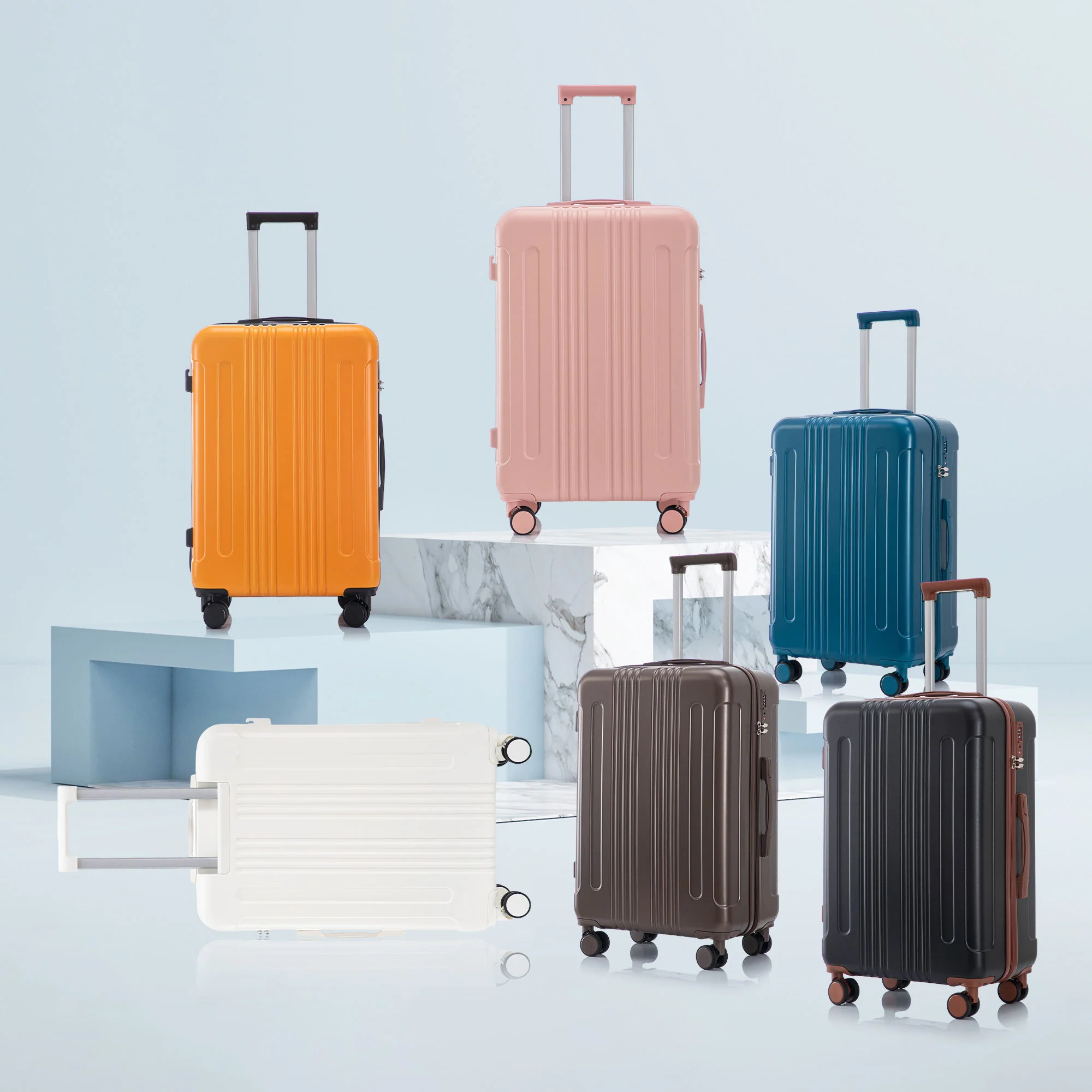 Spinner Luggage Set 20" / 24"/ 28", Lightweight Hard Shell With 360° Silent Wheels - Image 24