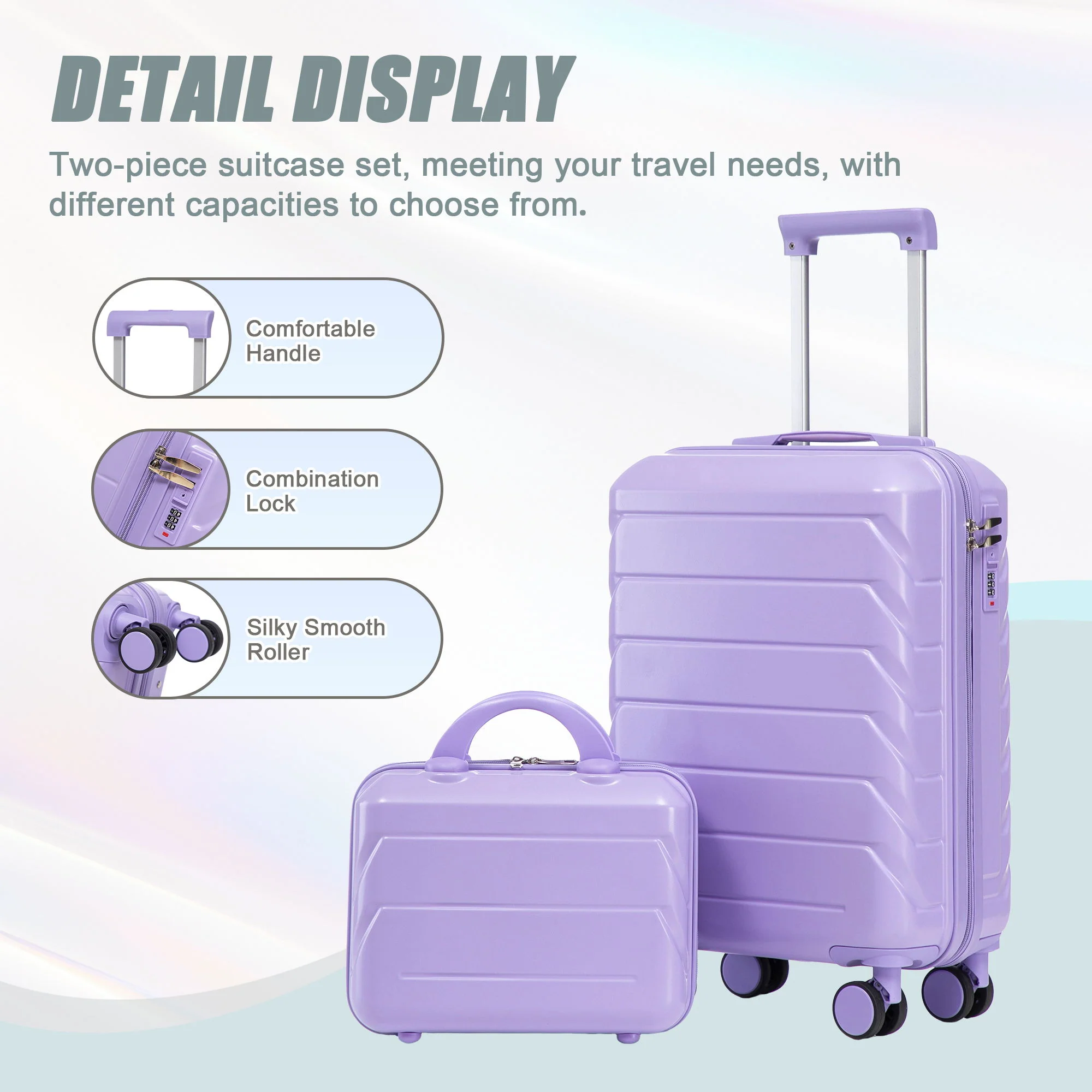 Spinner Luggage Set With Combination Lock - Image 32