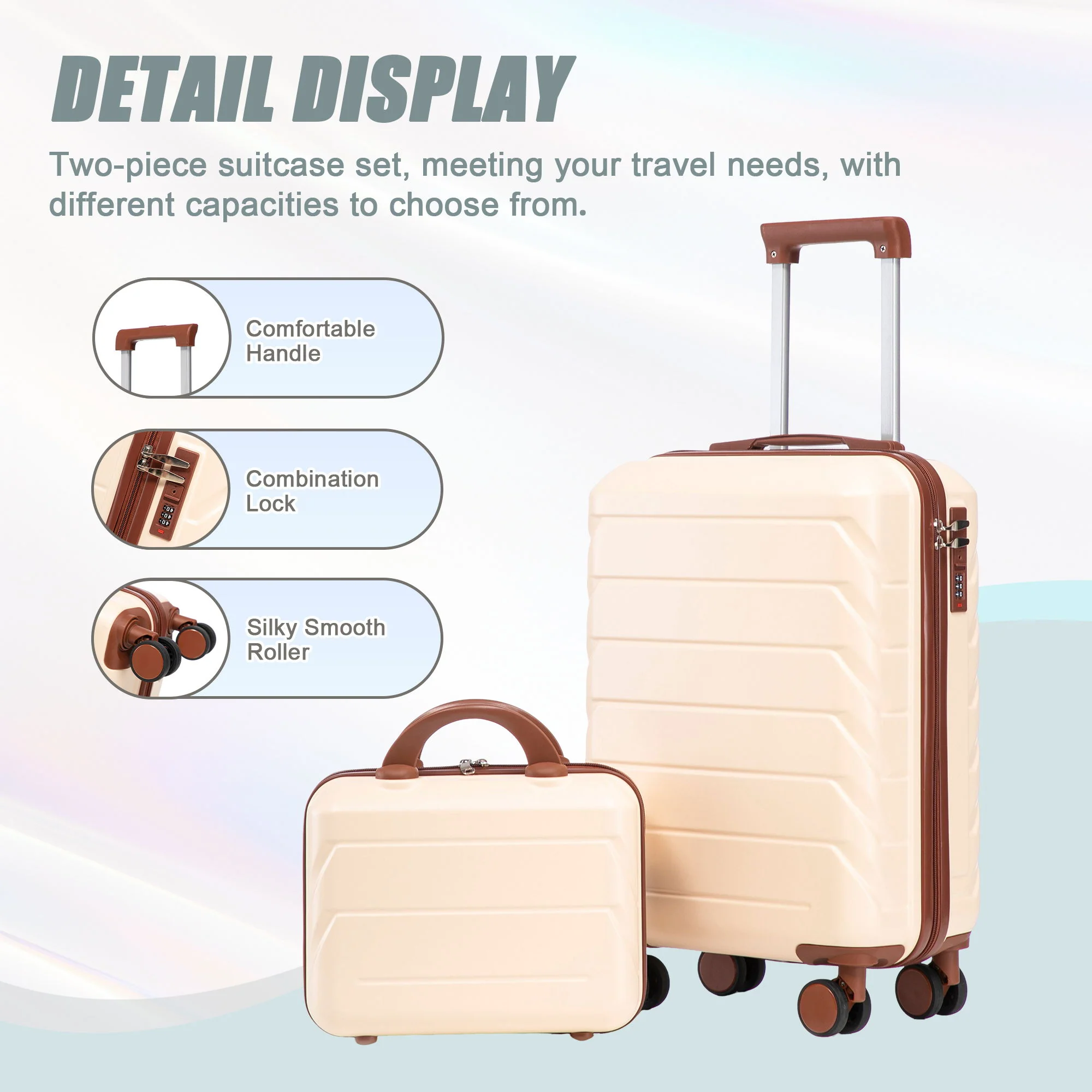 Spinner Luggage Set With Combination Lock - Image 58