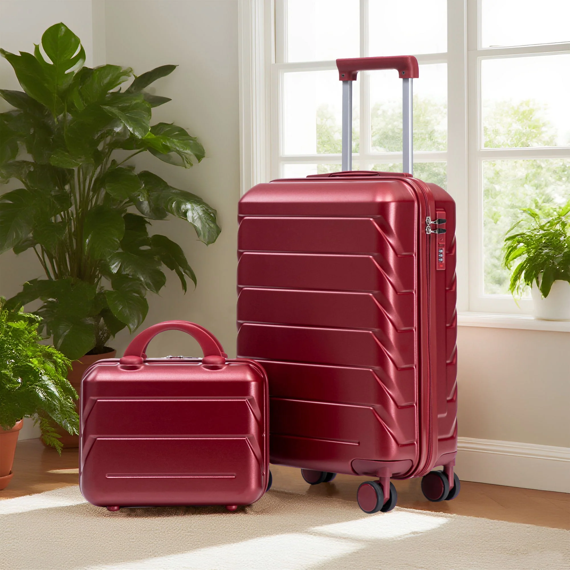 Spinner Luggage Set With Combination Lock - Image 89