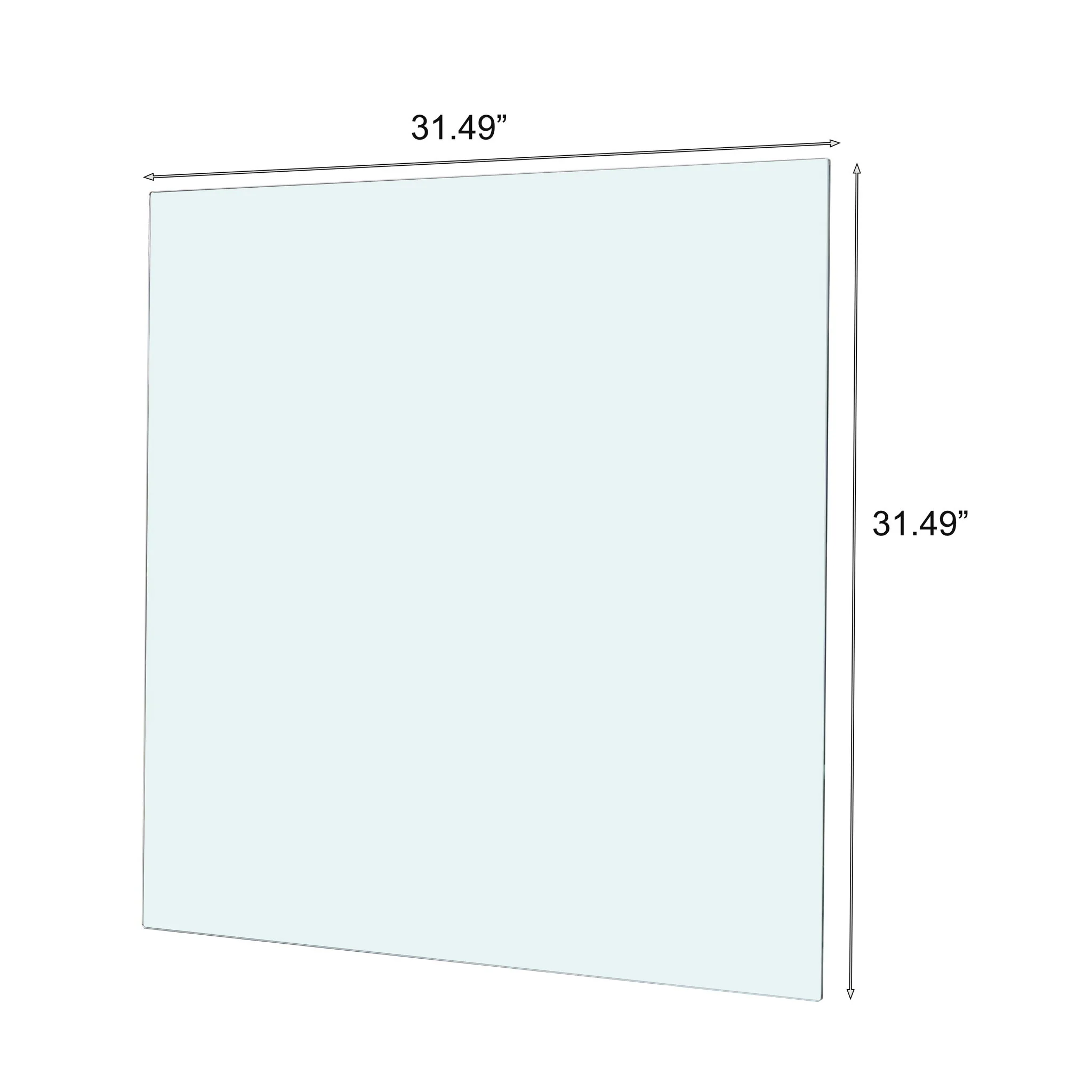 Square Tempered Glass Top - Image 7