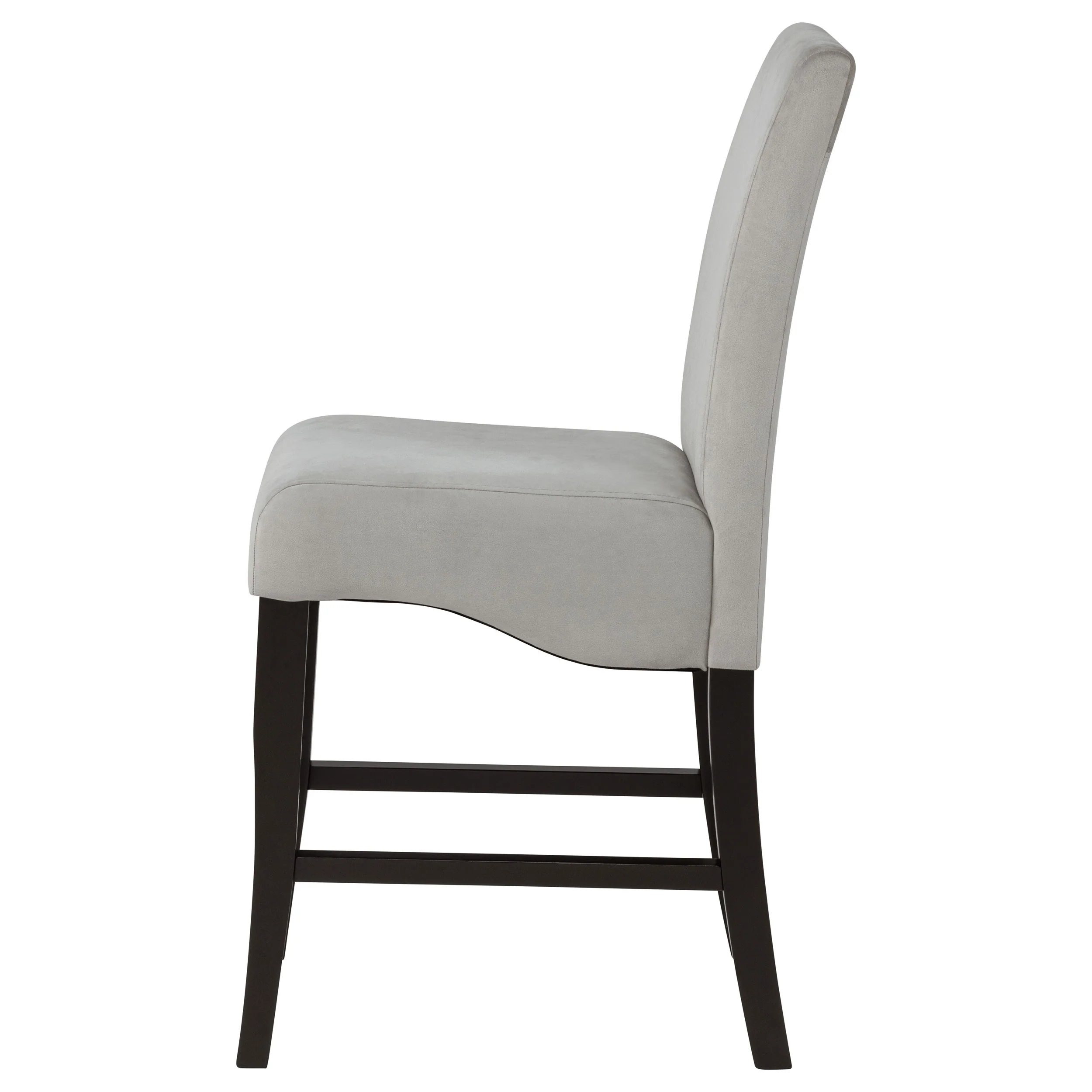 Stanton Grey Velvet Counter Chair Set of 2 - Image 6