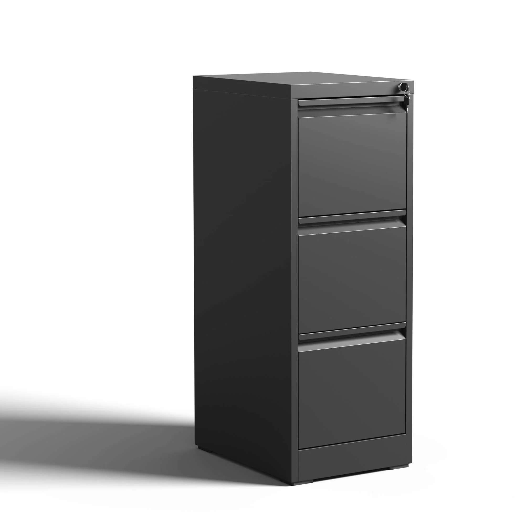 Steel Drawer Vertical File Cabinet With Lock For A4 Legal / Letter Size - Image 2