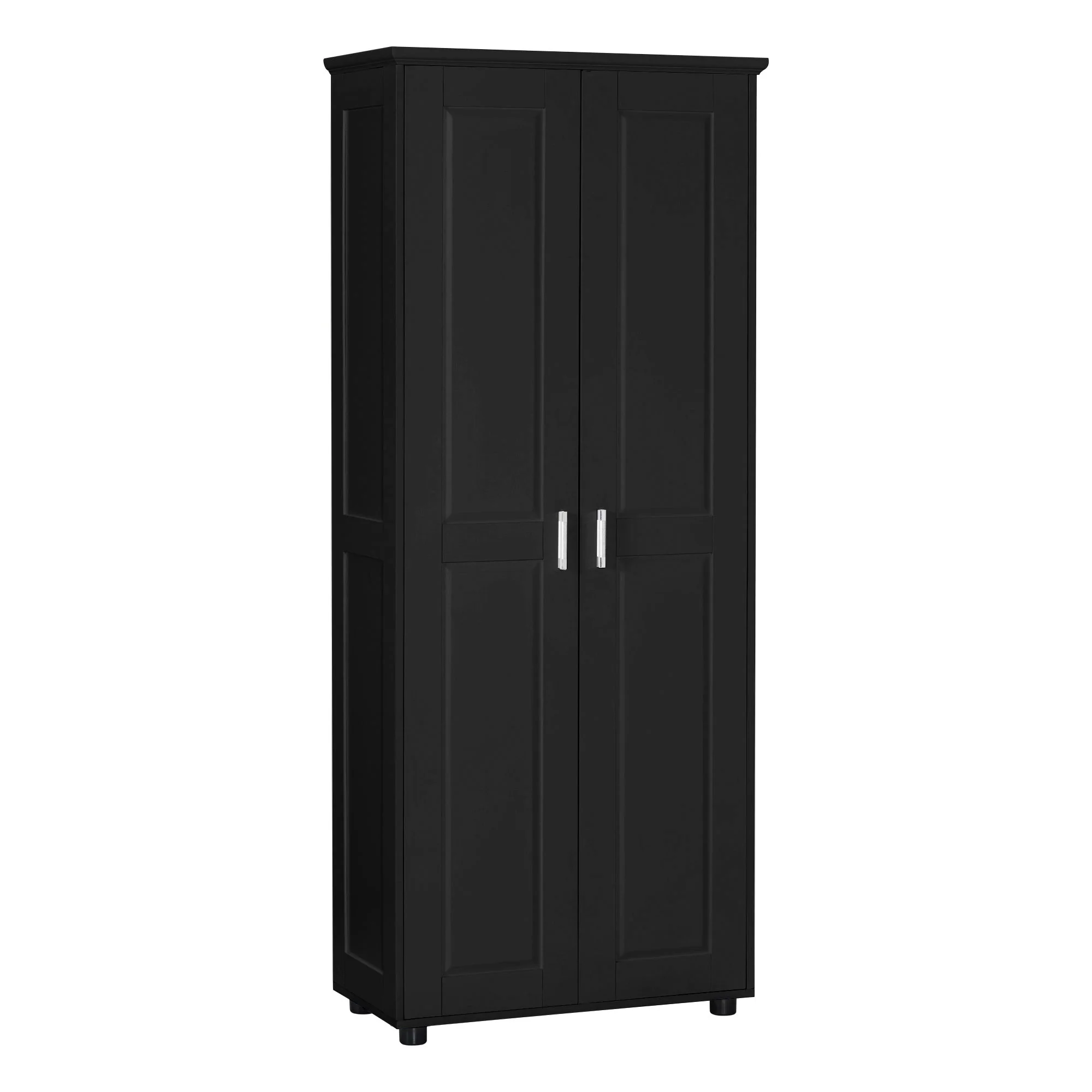 Storage Cabinet With Adjustable Shelves, 2 Doors, Rectangle Design For Bathroom - Image 3