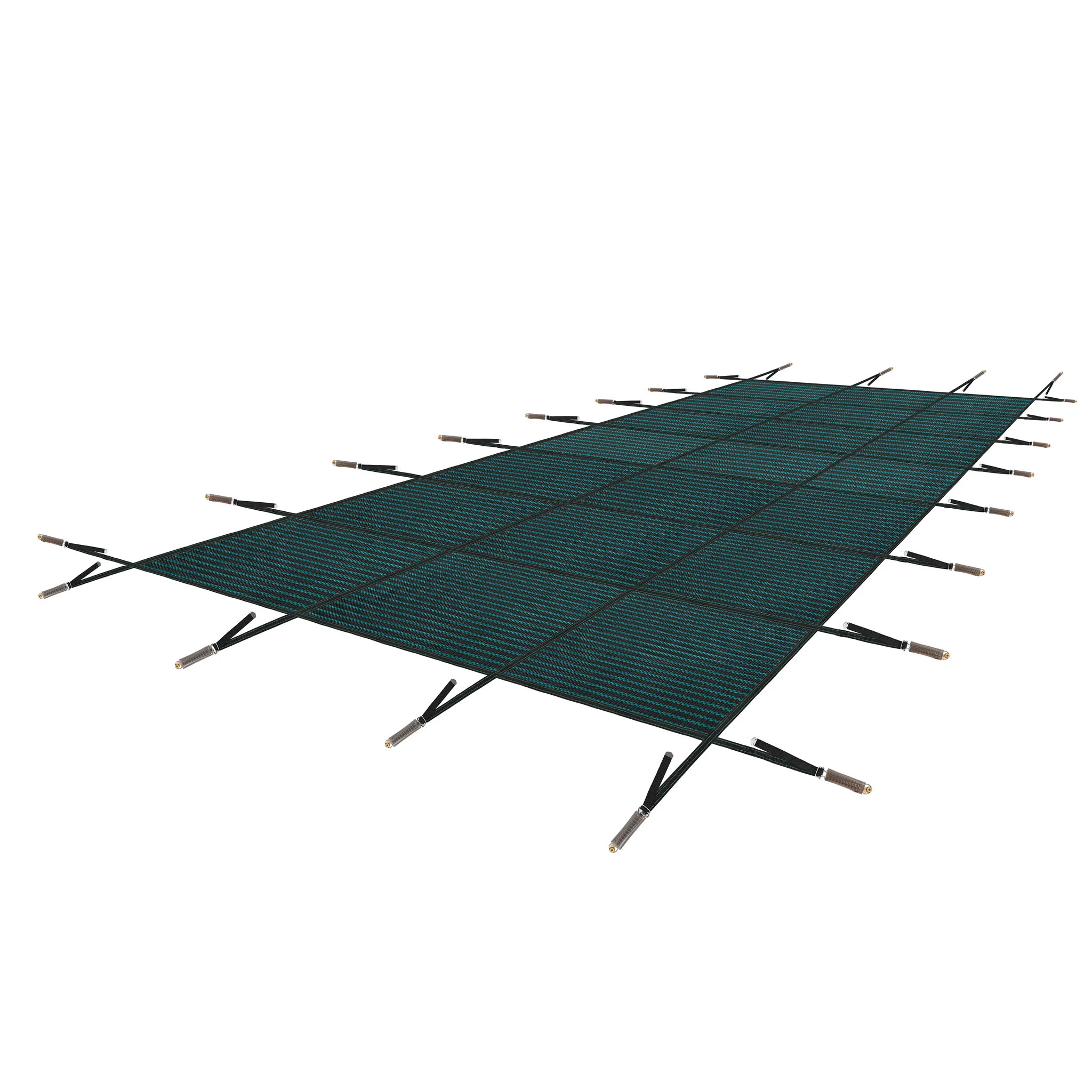 Swimming Pool Safety Cover For Rectangular Pools - Green - Image 8
