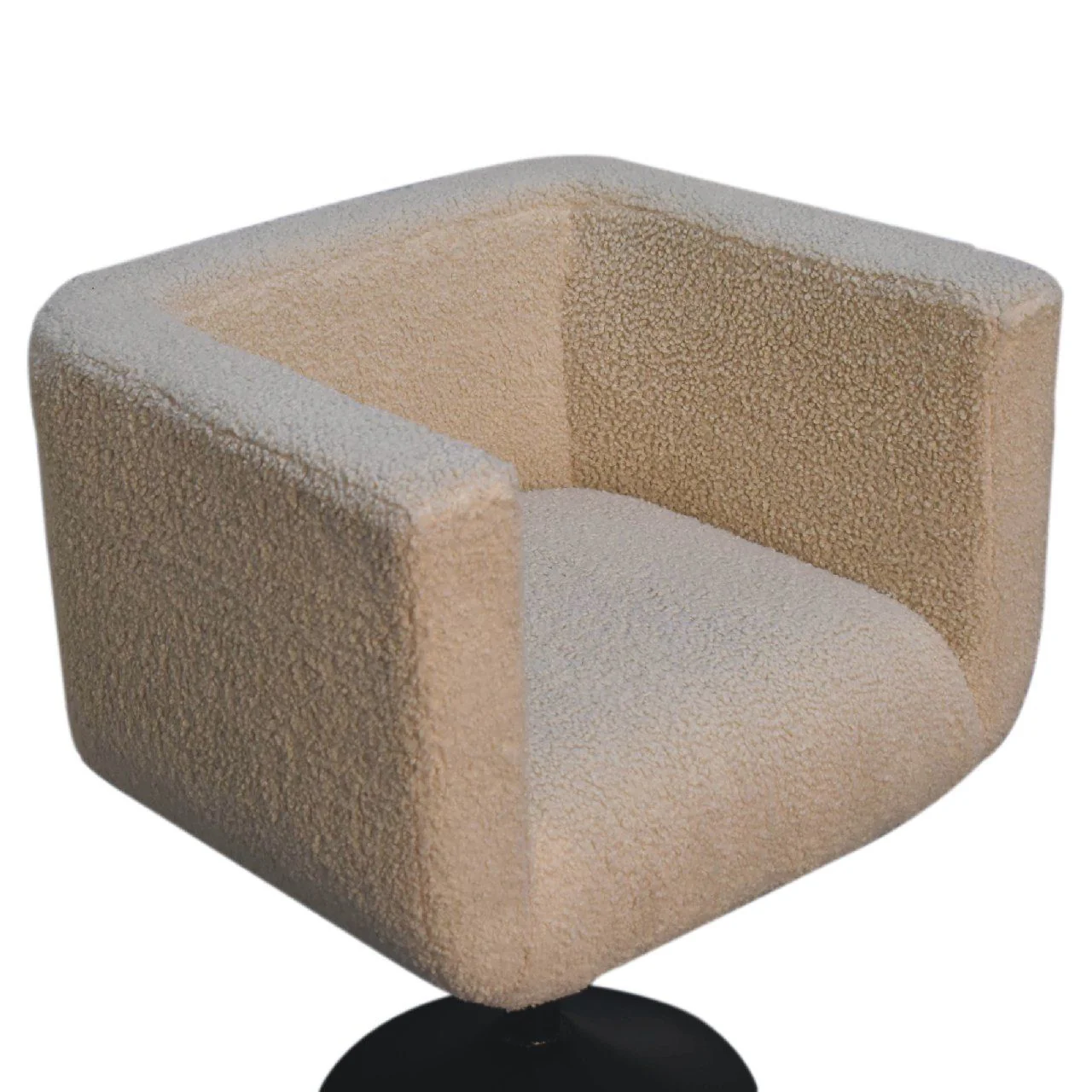 Swivel Chair - Cream - Image 6