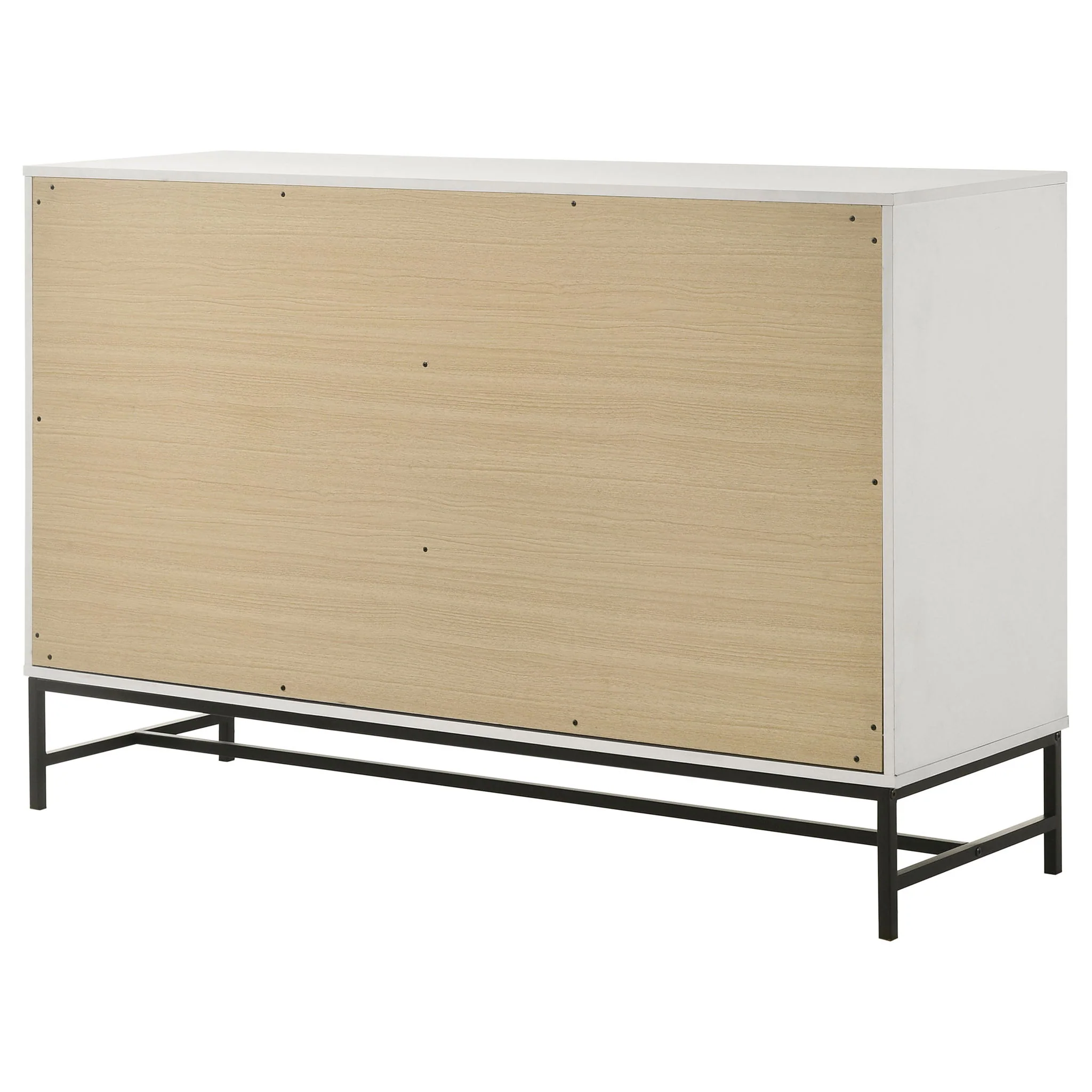 Taraval - 6 Drawer Bedroom Dresser - White - Image 5