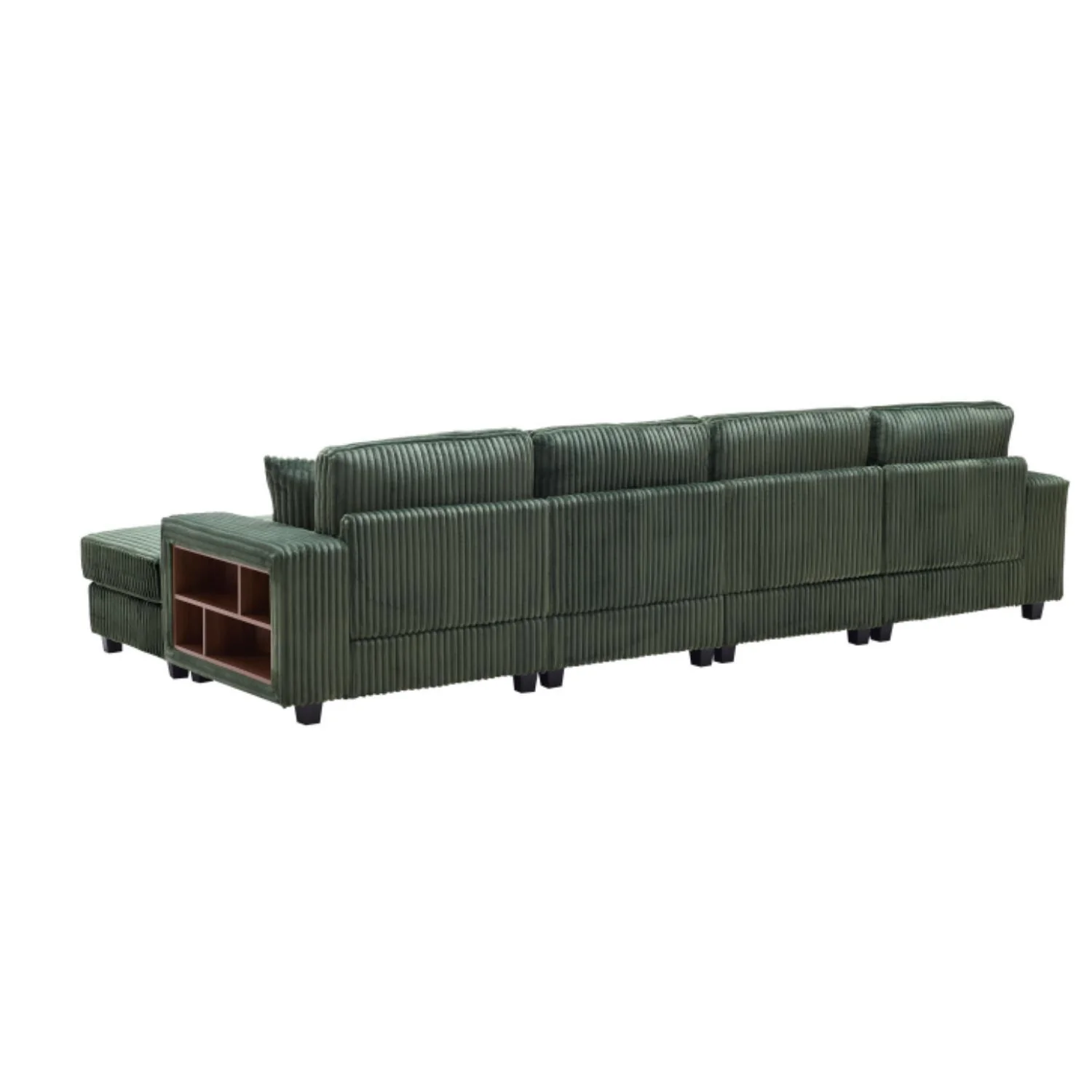 U-Shaped Convertible Sofa, 4 Seater Large Living Room Lounge - Image 26