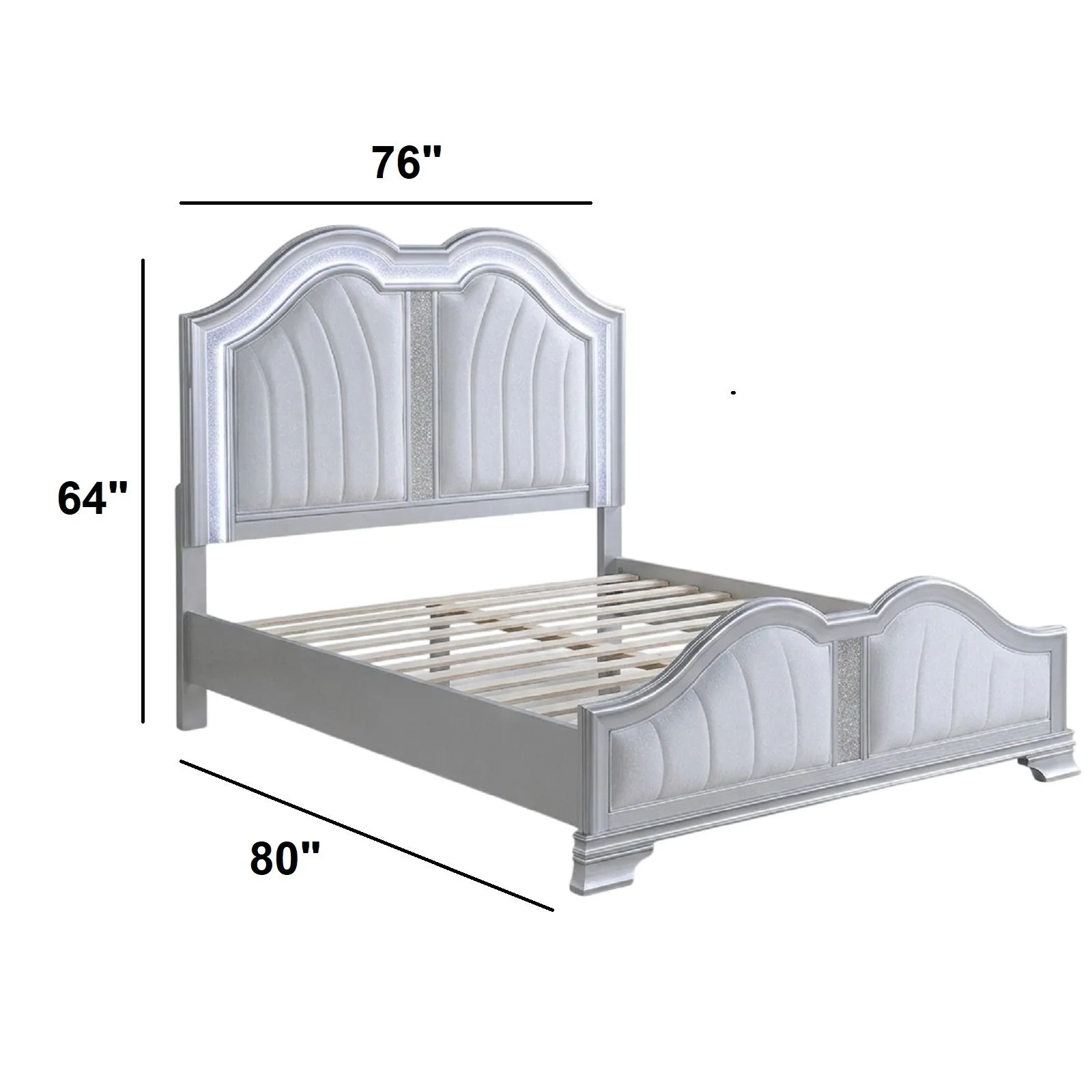 Unique Design Bed Built-In USB - Image 5