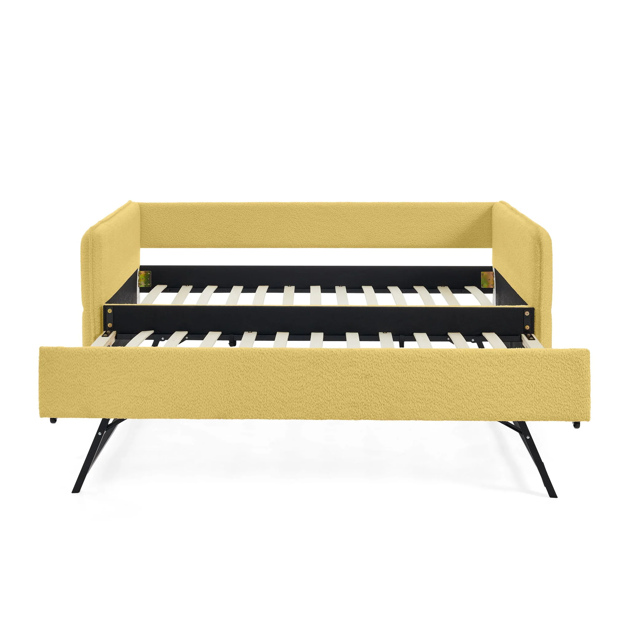 Upholstered Daybed With Pop Up Trundle - Image 8