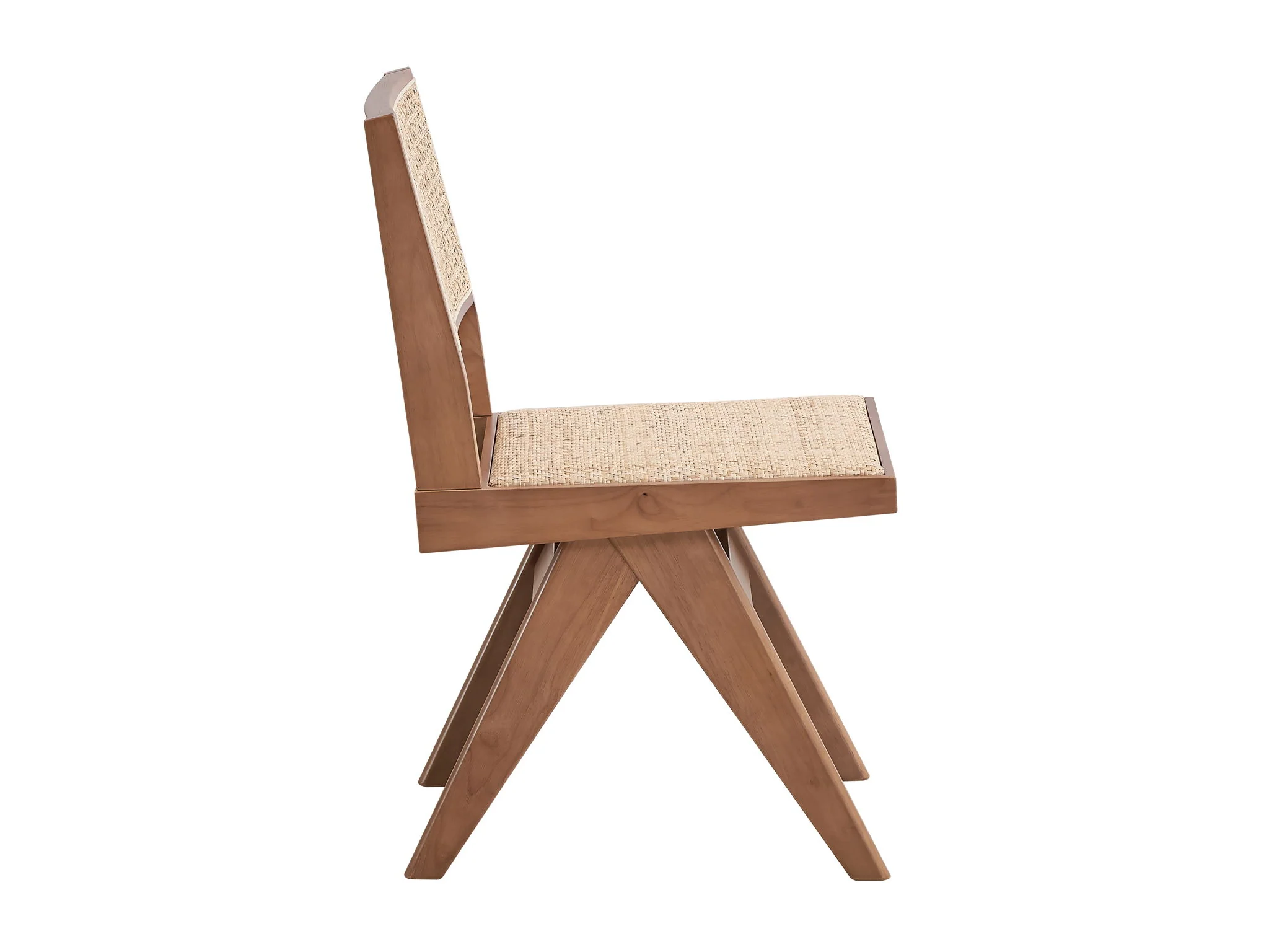Velentina - Rattan Side Chair (Set of 2) - Natural - Image 3
