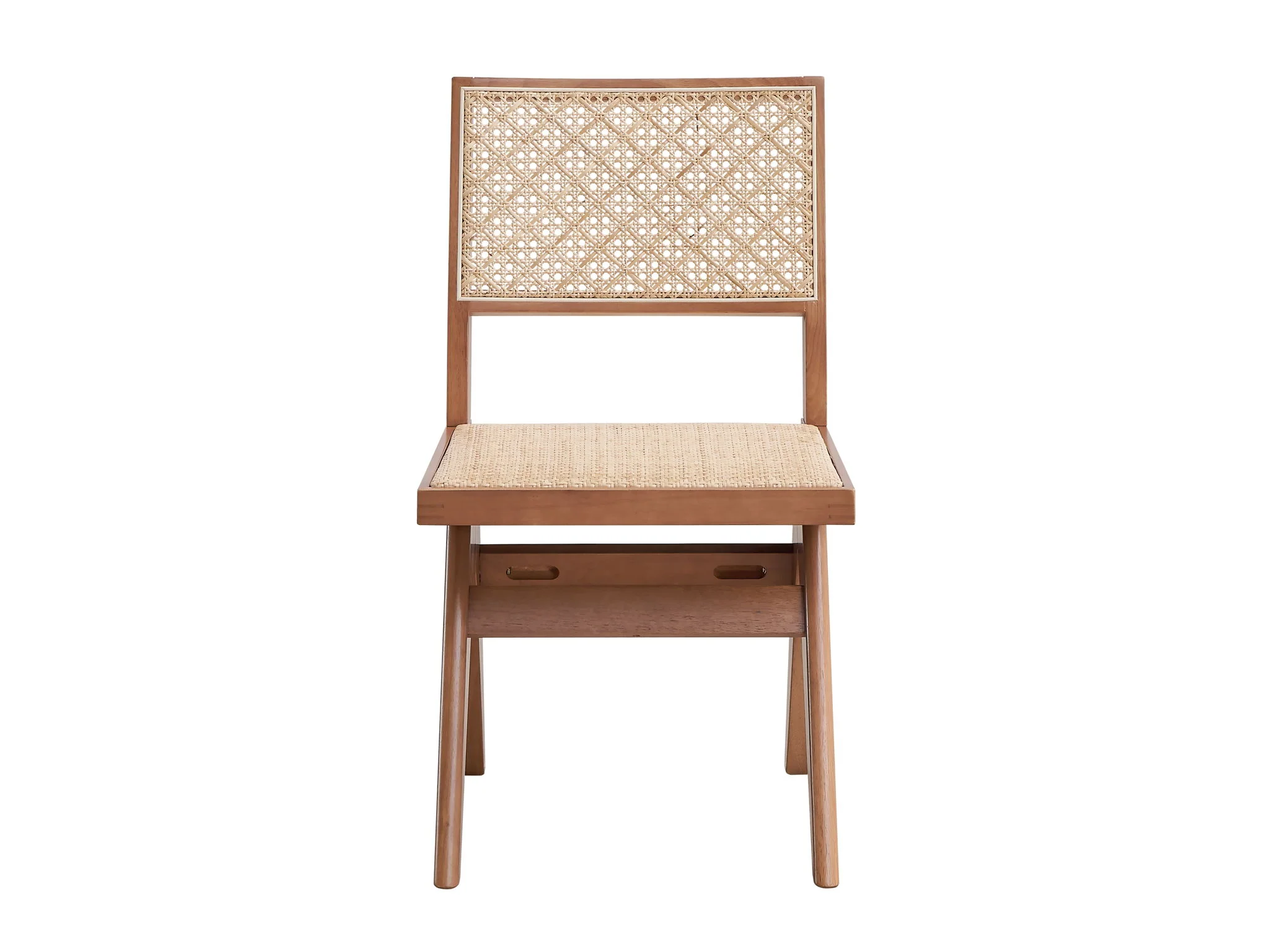 Velentina - Rattan Side Chair (Set of 2) - Natural - Image 4