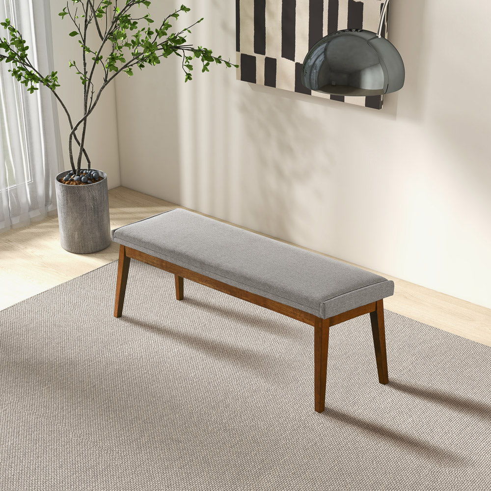 Warren - Bench - Ash Gray - Image 2
