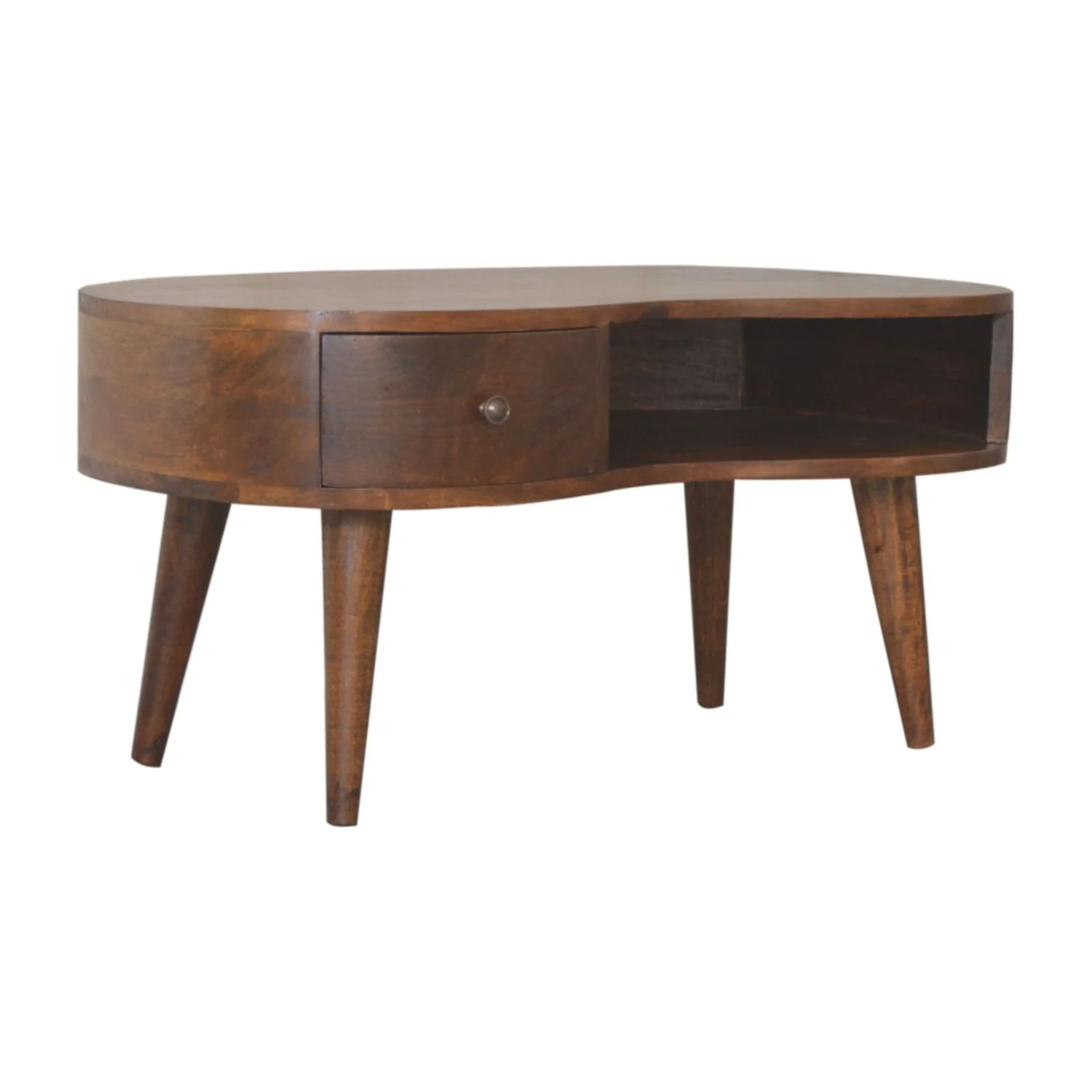 Wave Coffee Table With 1 Drawer - Image 19