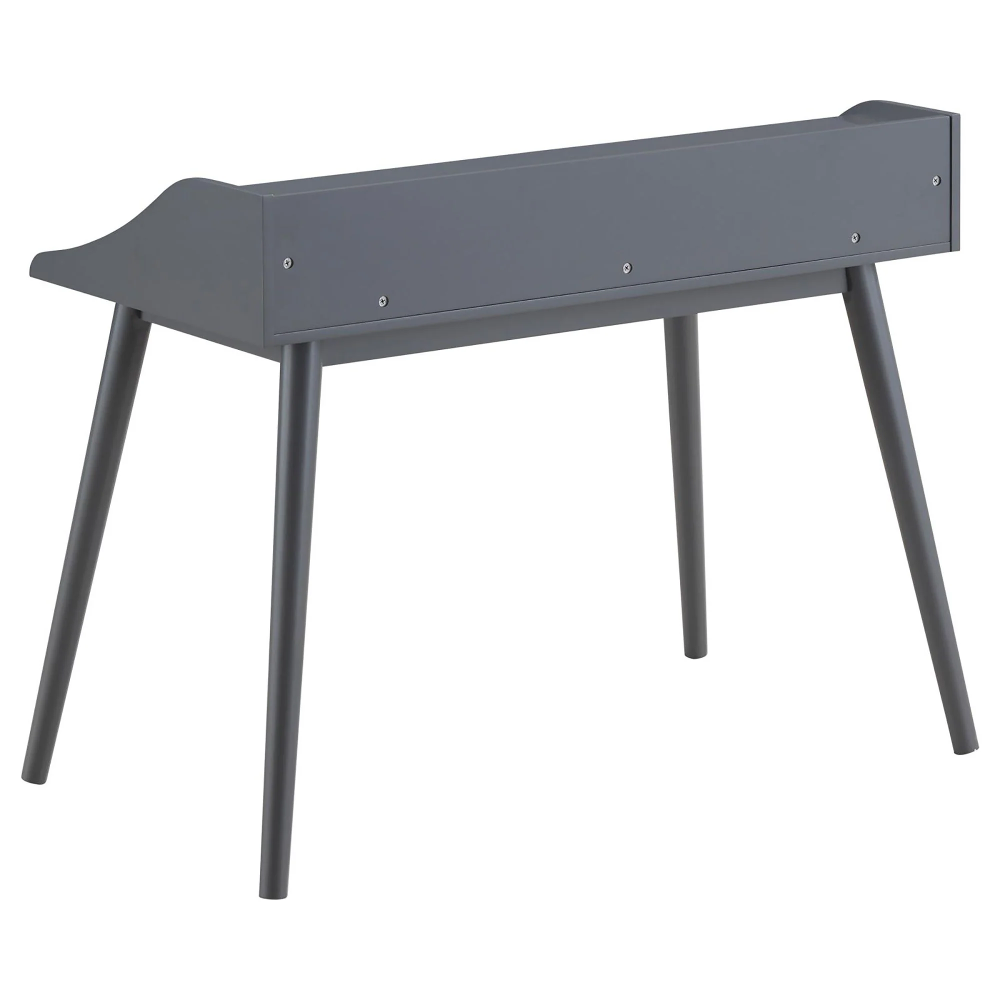 Writing Desk With 4 Compartments - Gray - Image 2