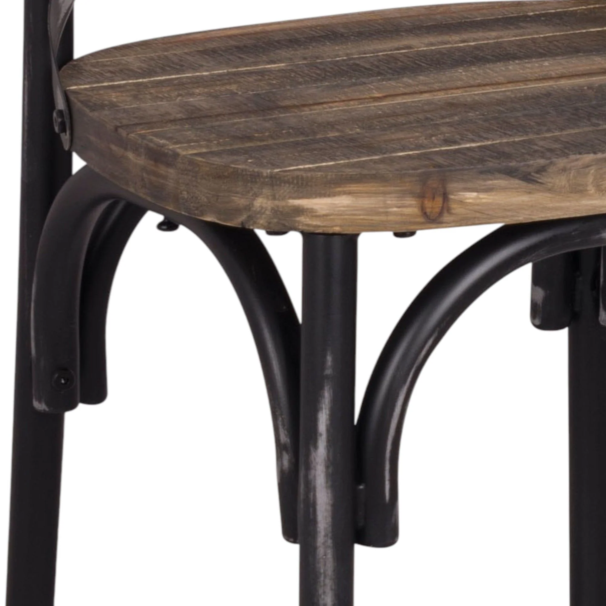 Zaire - Bar Chair - Black / Oak - Image 3